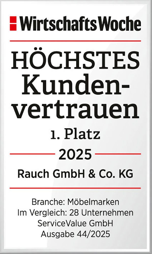rauch Schubkastenkommode »Kommode Türkommode Sideboard Kombikommode FLIPP mit Glasfront« Breite 120 cm mit 2 Einlegeböden,  1-türig mit 5 Schubladen und Soft-Close-Funktion sowie Glasfront