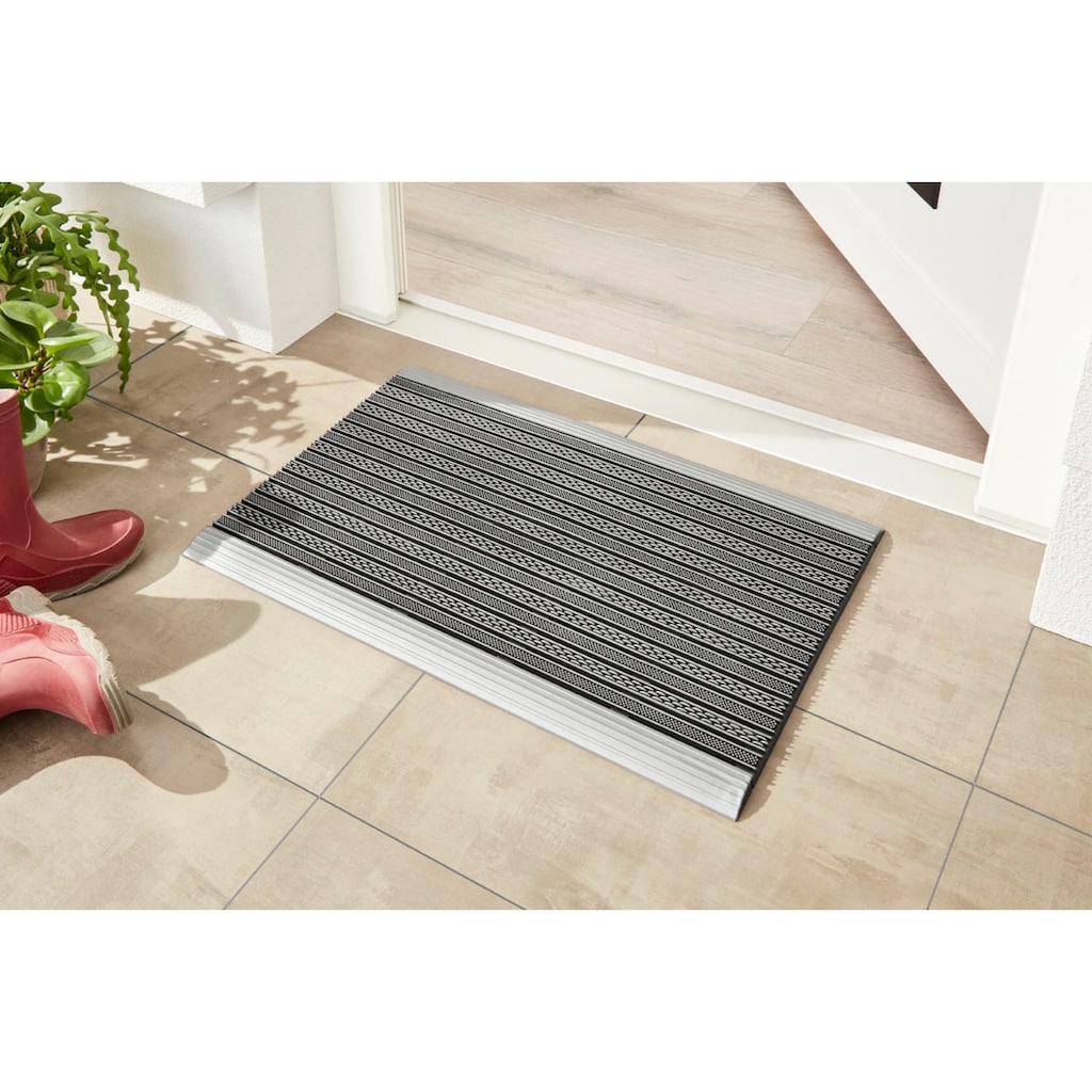 Home2Fashion Fußmatte »PureClean«, rechteckig, Schmutzfangmatte, High Standard Outdoor-Indoor-Function, robust