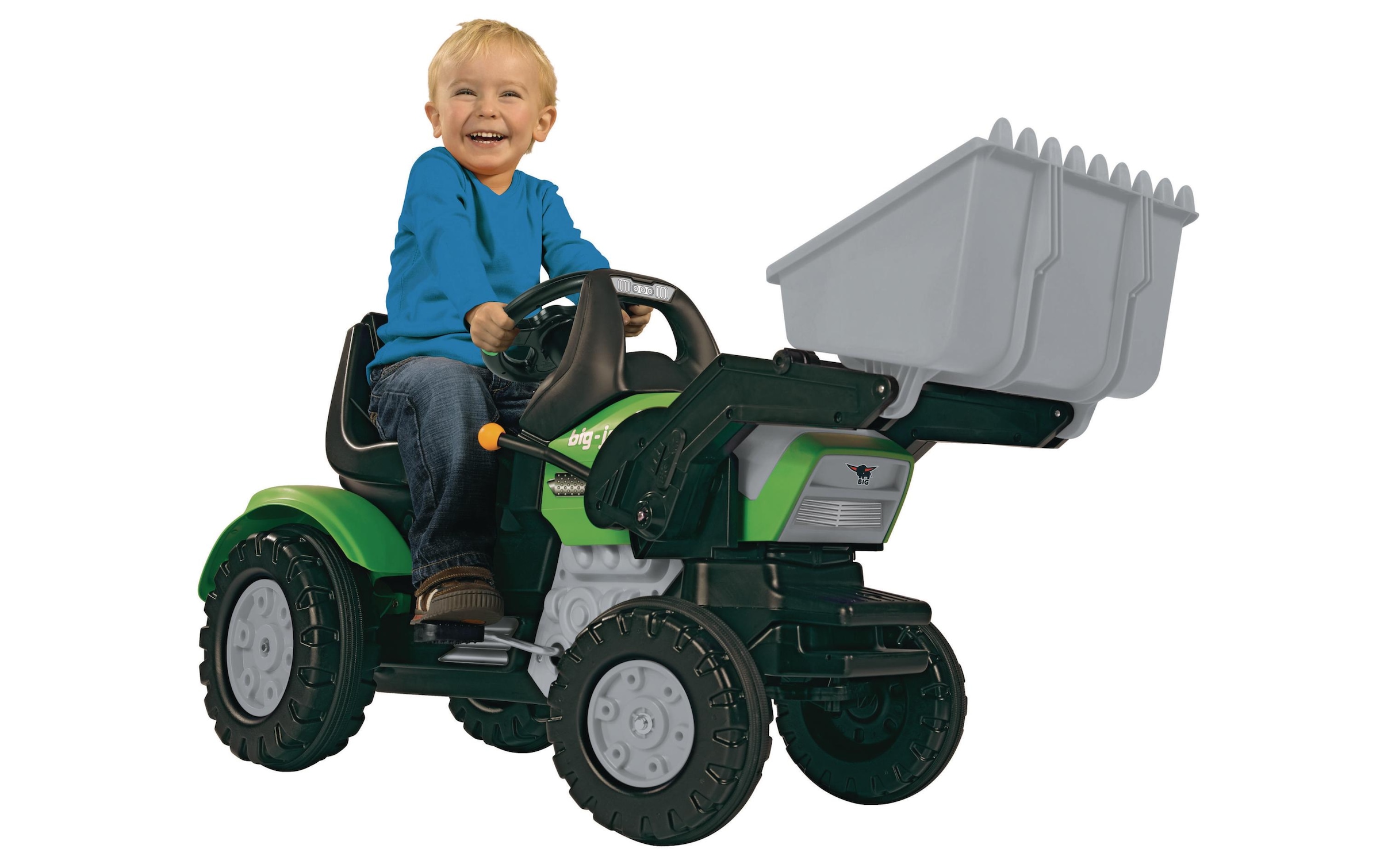 BIG Spielfahrzeug-Lenkrad »BIG Tractor Sound Wheel« mit Soundfunktion
