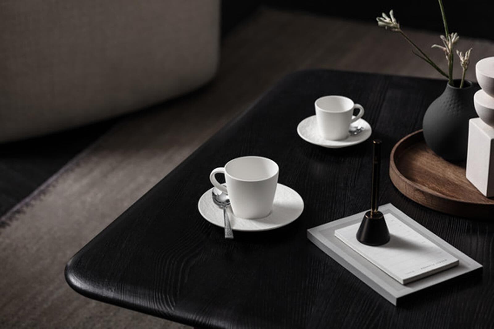 Villeroy & Boch Tasse »Kaffee Set Manufacture Rock 150 ml 6er Set weiß«
