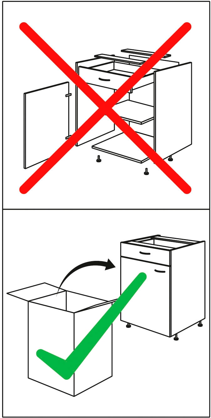 IMPULS KÜCHEN Küchenzeile »"Breslau", Ausrichtung wählbar, Schubkästen mit Soft-Close« vormontiert, wahlweise mit E-Geräten, Breite 260cm