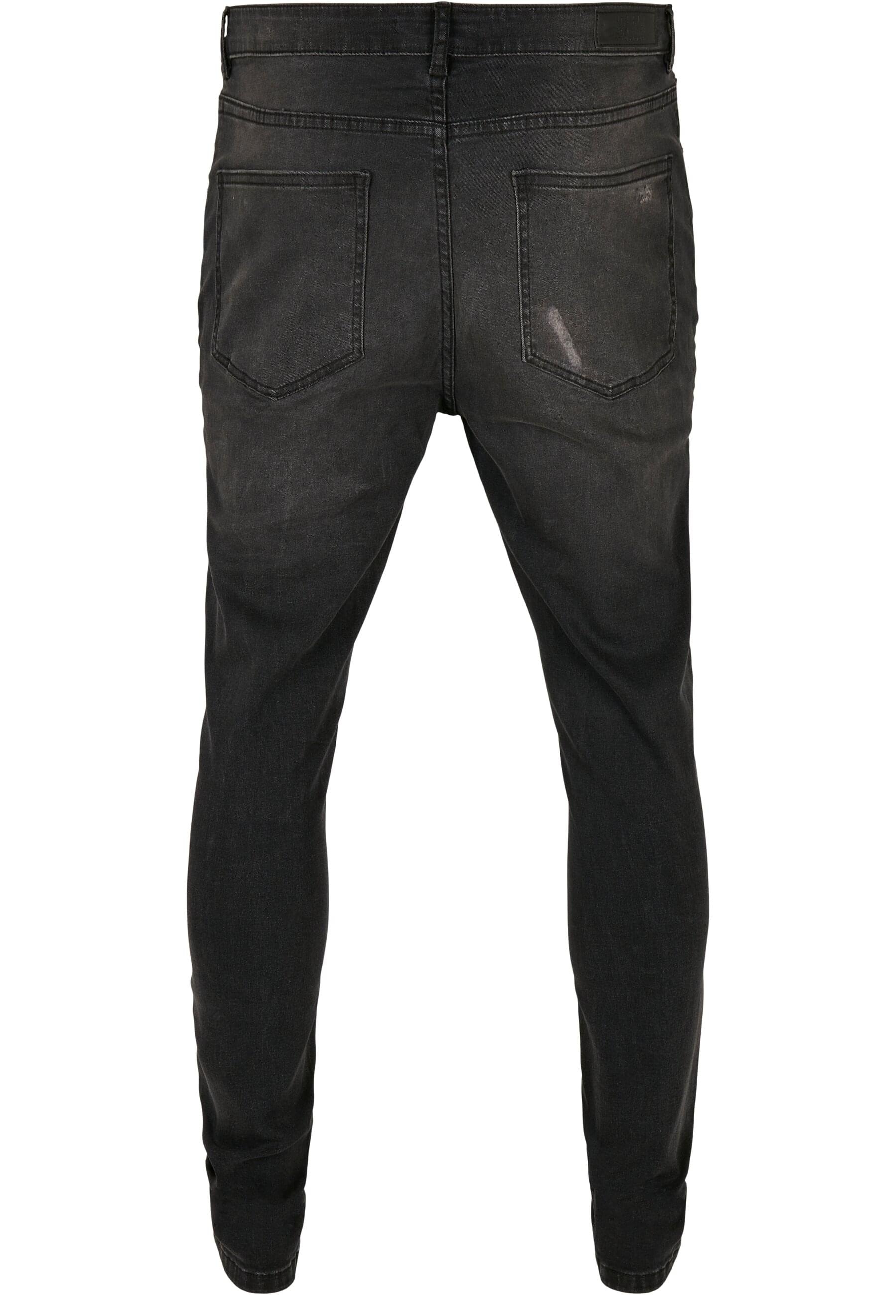 URBAN CLASSICS Bequeme Jeans »Urban Classics Herren Heavy Destroyed Slim Fit Jeans« 1 Stk.