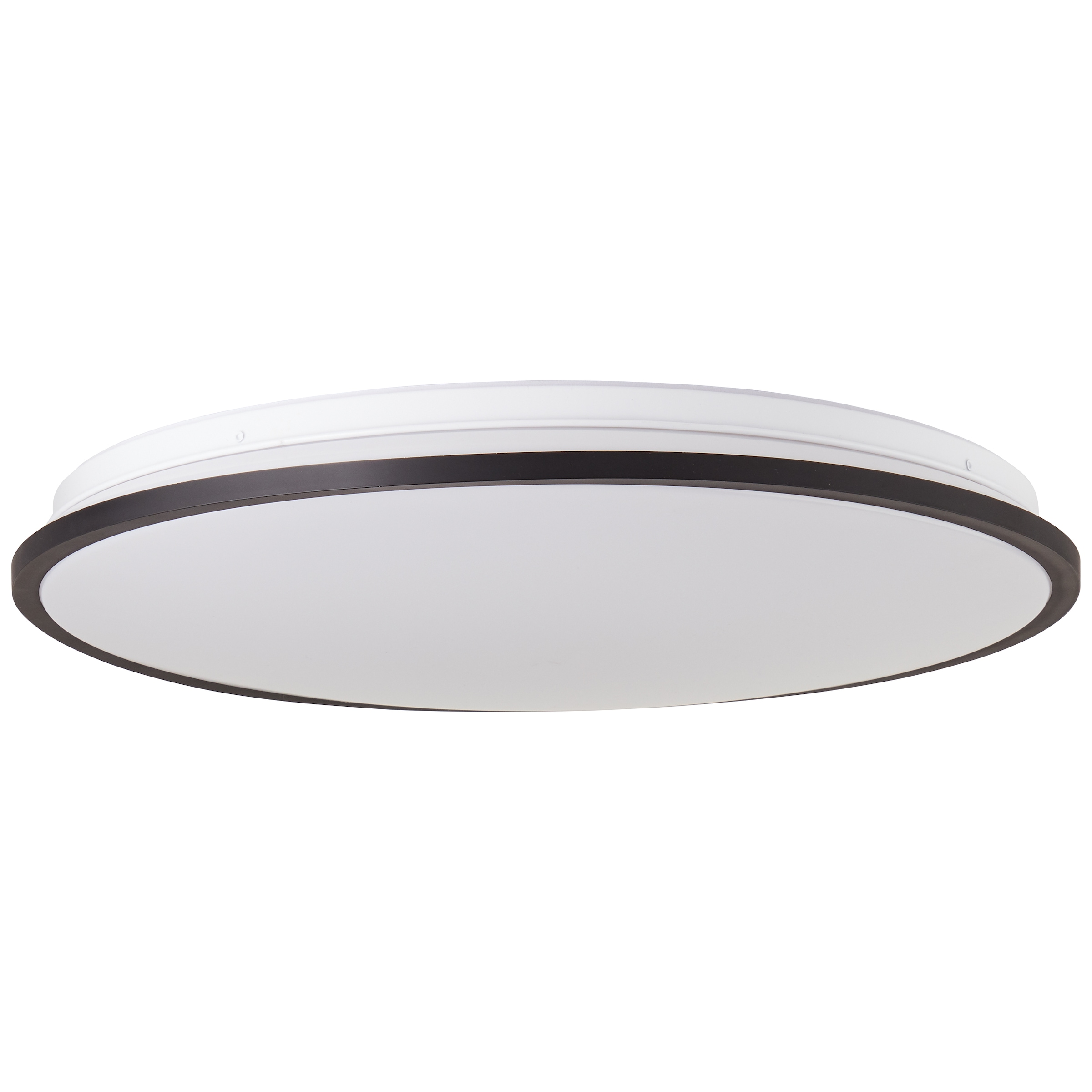 Brilliant LED Deckenleuchte »Heida«, 3000 lm, Ø 49 cm, Metall/Kunststoff, schwarz