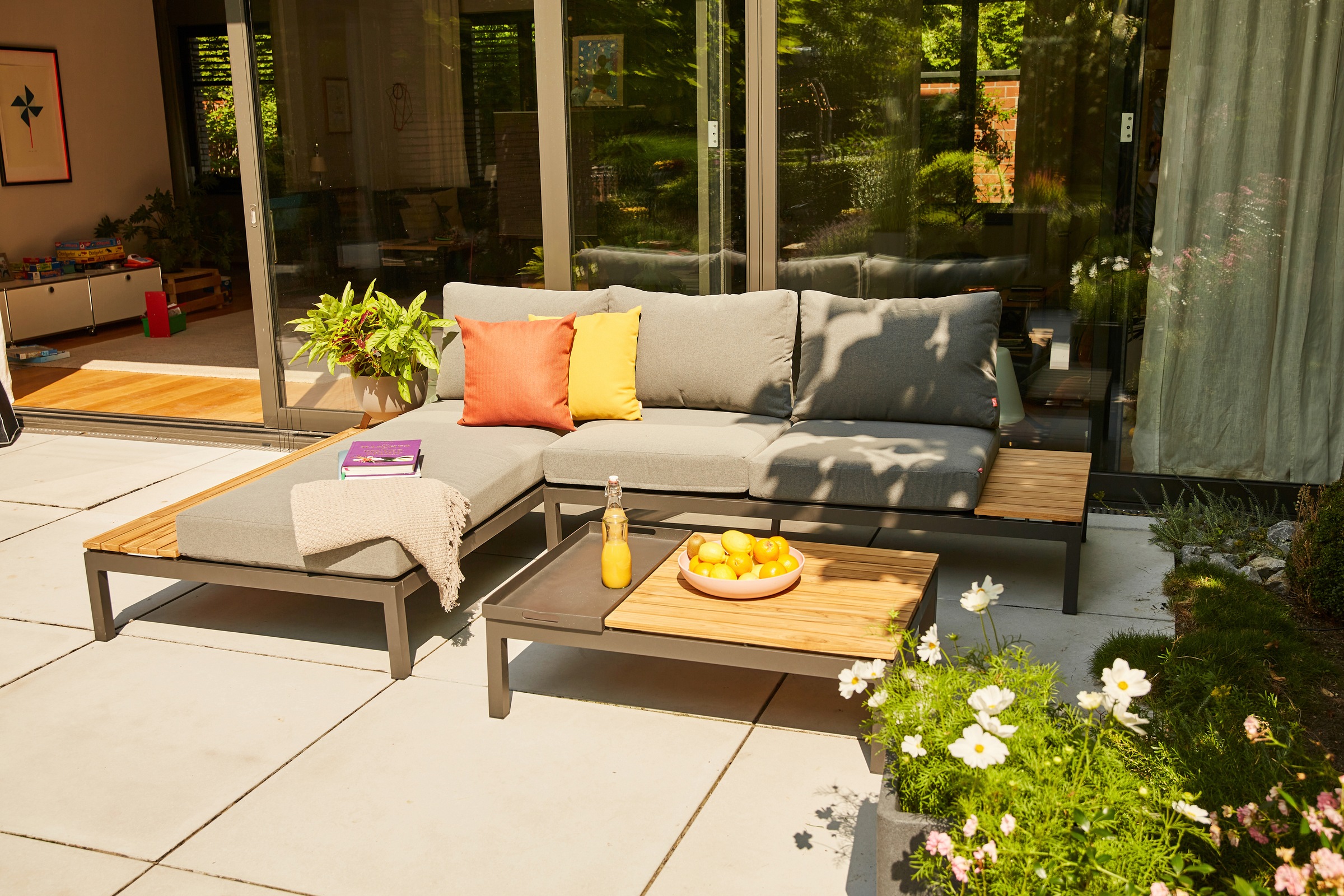 Siena Garden Gartenlounge-Set »Alvida« 3 Stk. tlg. günstig online kaufen