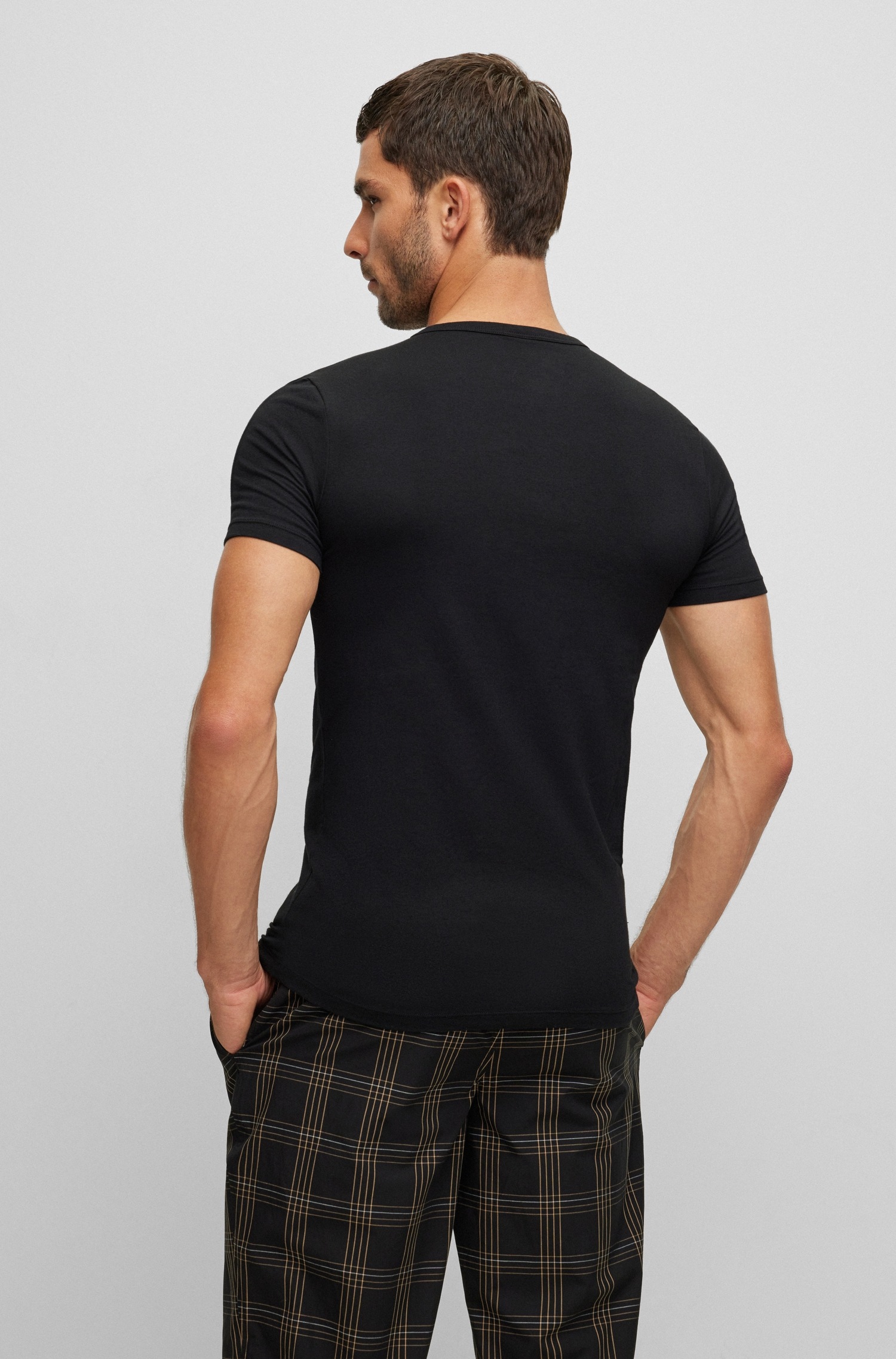 BOSS T-Shirt, (Packung, 2 tlg.)