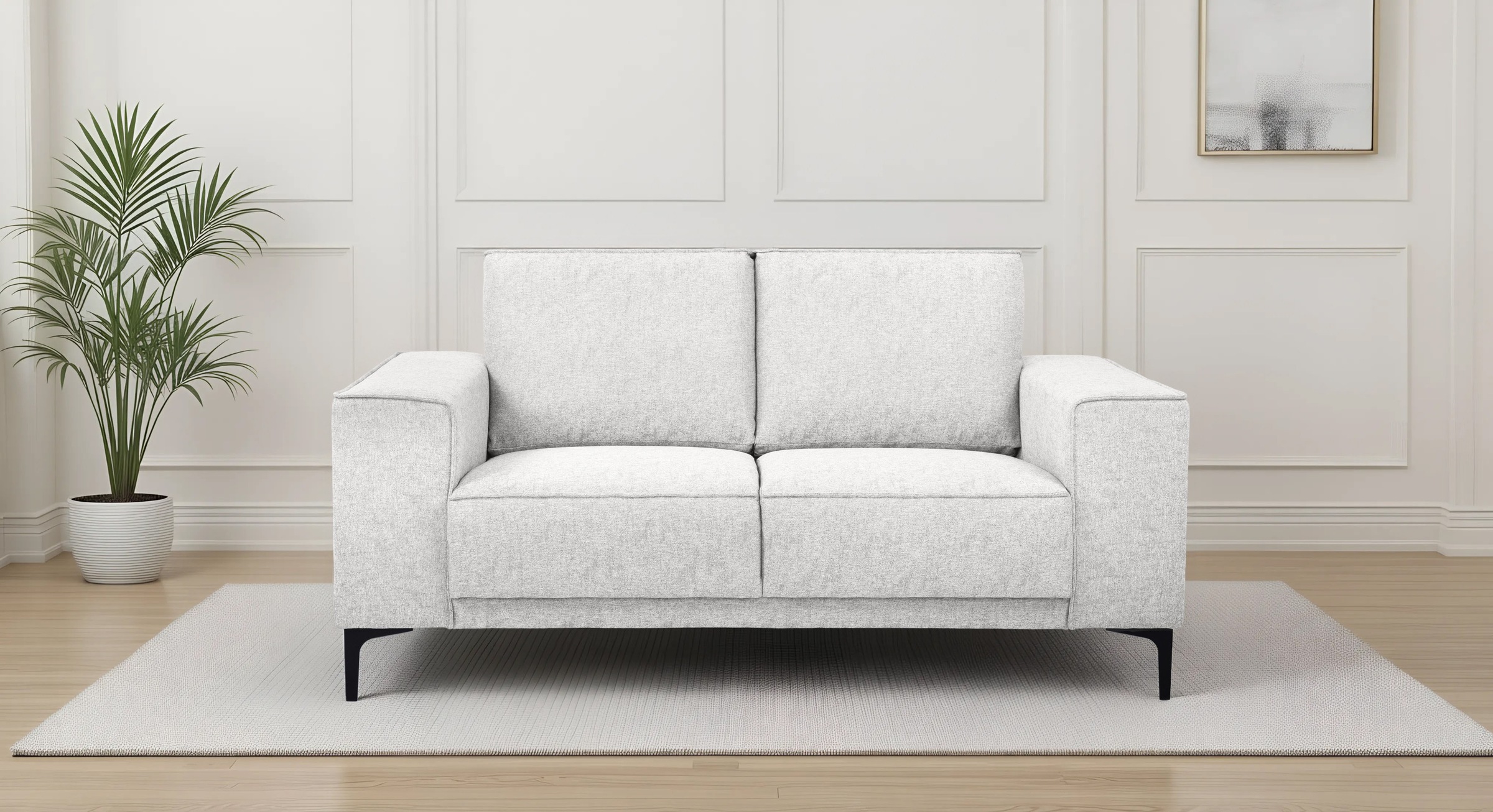 OTTO home 2-Sitzer »Kompaktsofa Oland, Struktur, Flachgewebe, Luxus-Microfa günstig online kaufen