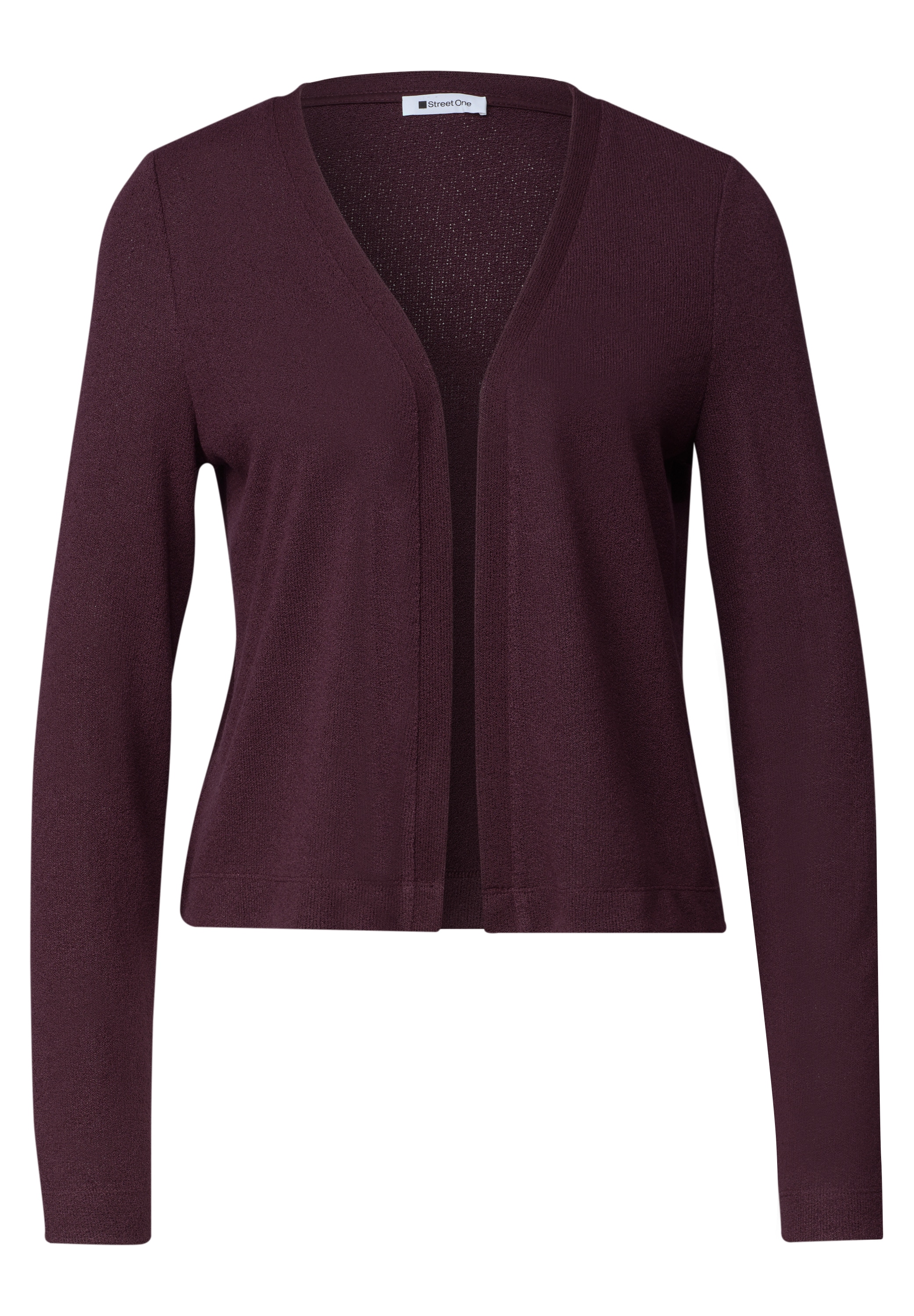 STREET ONE Shirtjacke »Style Suse« 3/4-Arm Jacke in offener Passform - aus Viskose und mit Stretch