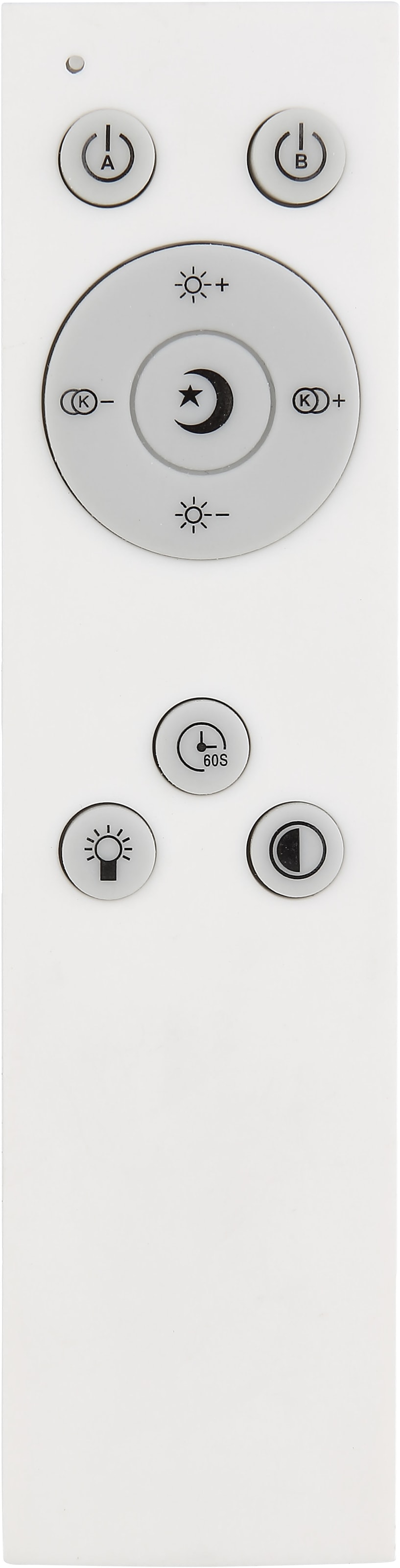 GLOBO LIGHTING LED Deckenleuchte »VILLSI« LED-Modul 1 Stk. Deckenlampe/rund/Wohnzimmer/Schlafzimmer/elegant