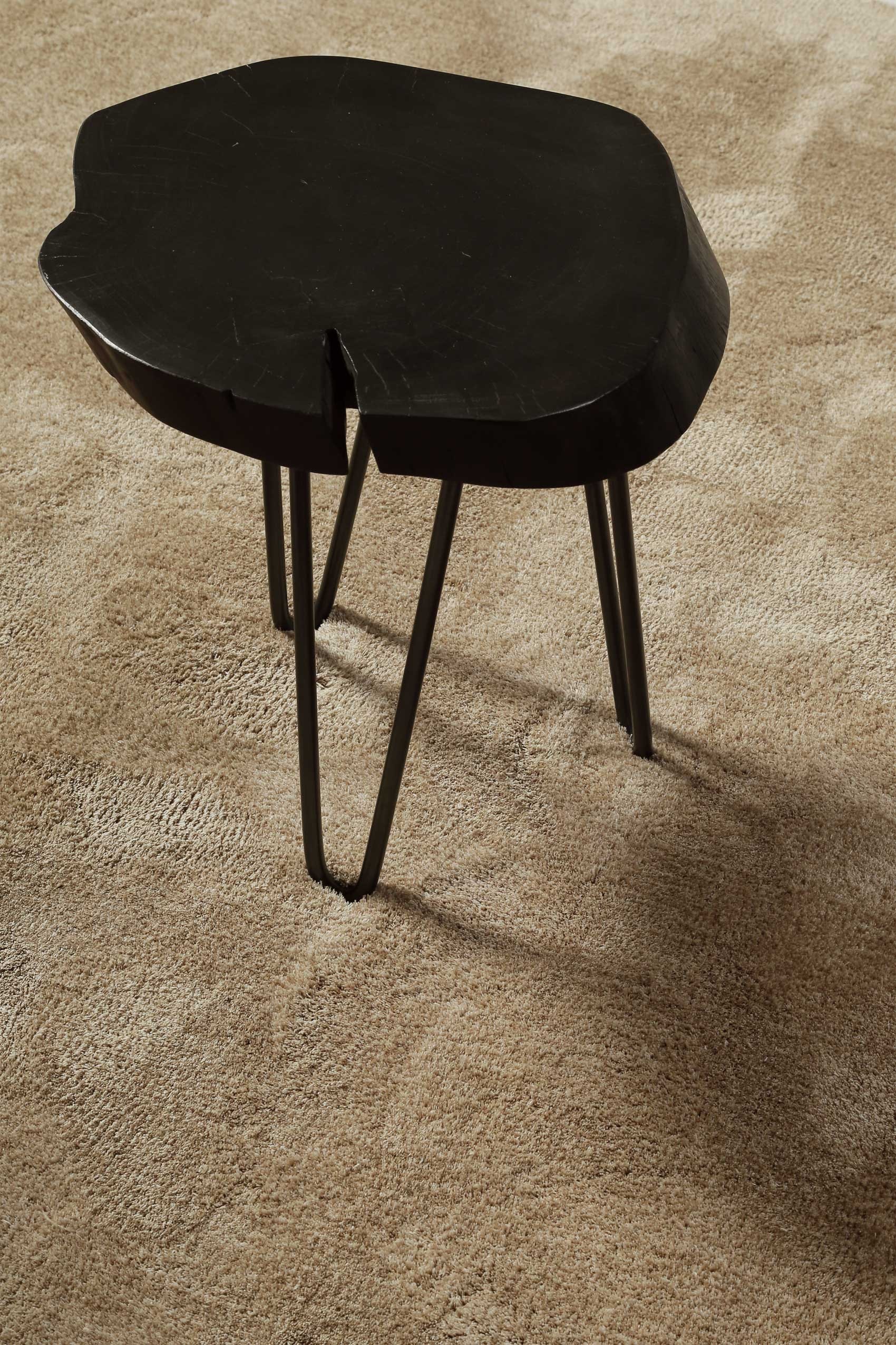 Homie Living Teppich »Sienna«, rechteckig, 20 mm Höhe, Hochflor, Microfaser, uni, weich & kuschelig, Wohnzimmer, Schlafzimmer