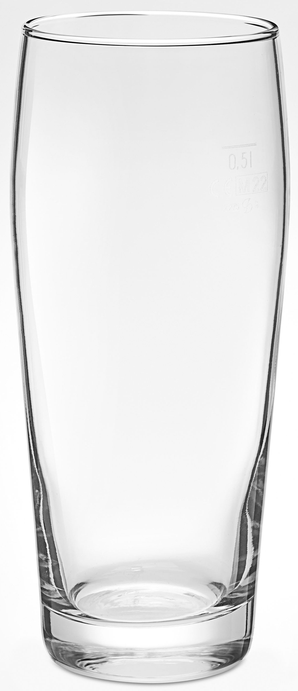 van Well Bierglas »Willybecher«, (Set, 12 tlg., 12 Willybecher 0,5l), 0,5 L günstig online kaufen