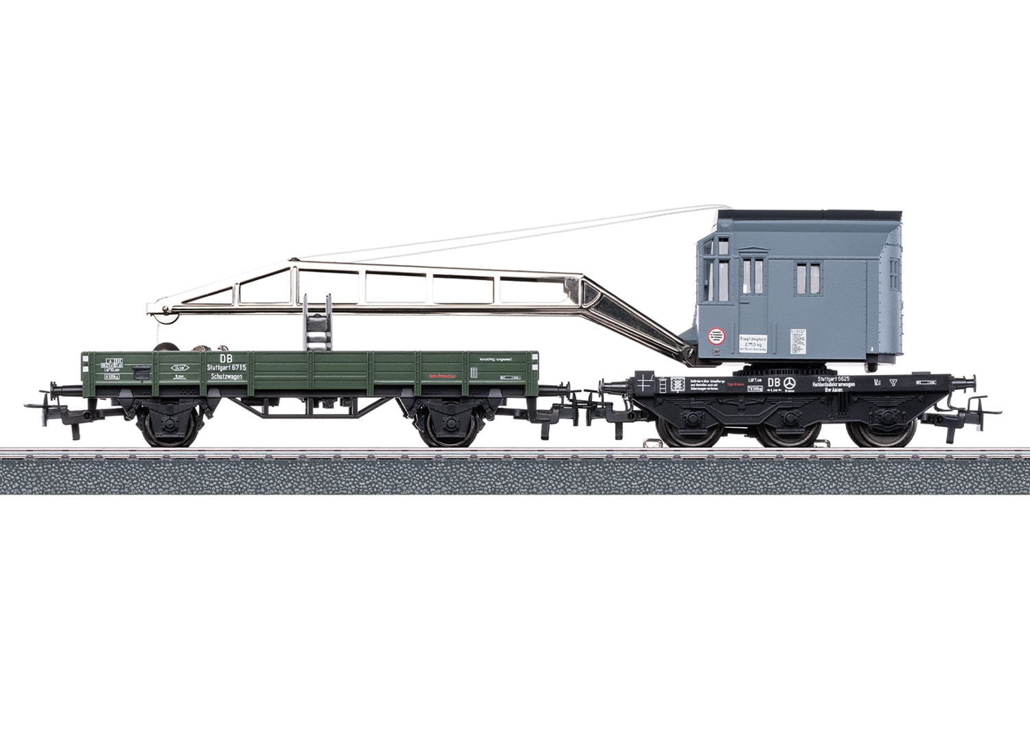 Märklin Güterwagen »Märklin my world - Kranwagen-Set mit Digital-Funktionen - 46719«