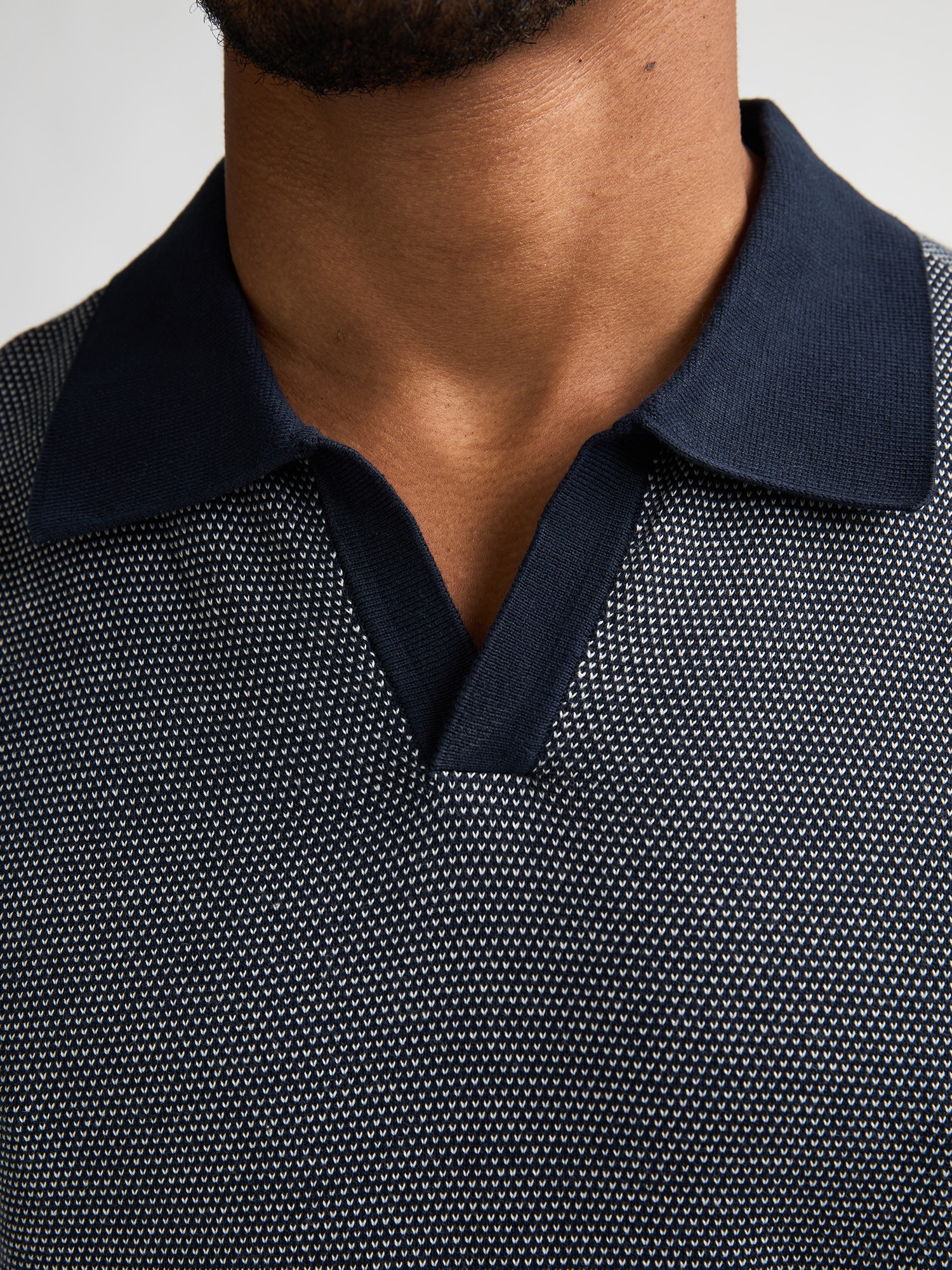 Petrol Industries Poloshirt »Men Knitwear Polo« mit offenem Polokragen