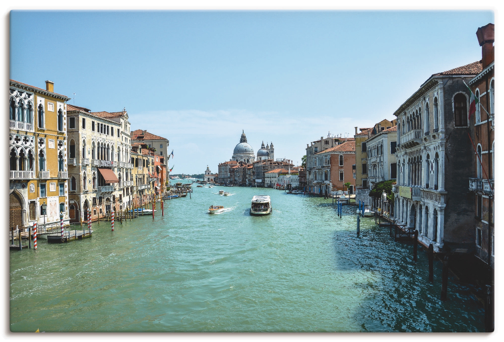 Artland Leinwandbild »Canale Grande Venedig bei Sonnenschein«, Italien, (1 günstig online kaufen