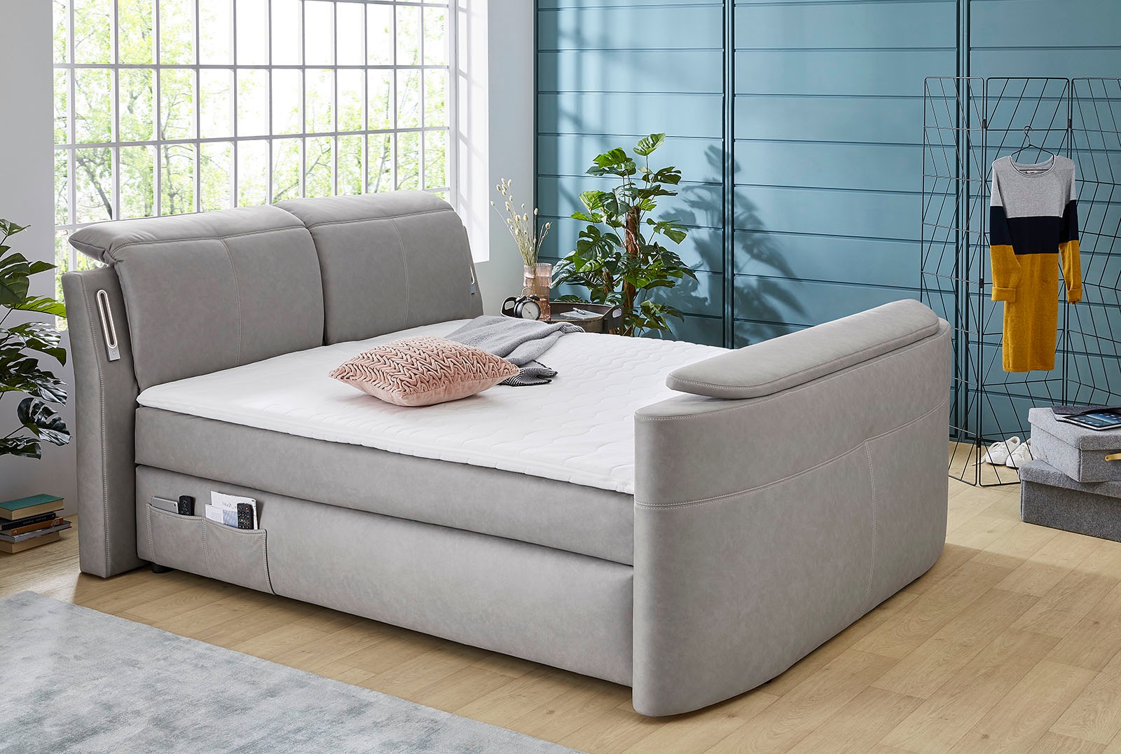 Jockenhöfer Gruppe Boxspringbett »Movie Star in der Größe 180x200cm« mit ve günstig online kaufen