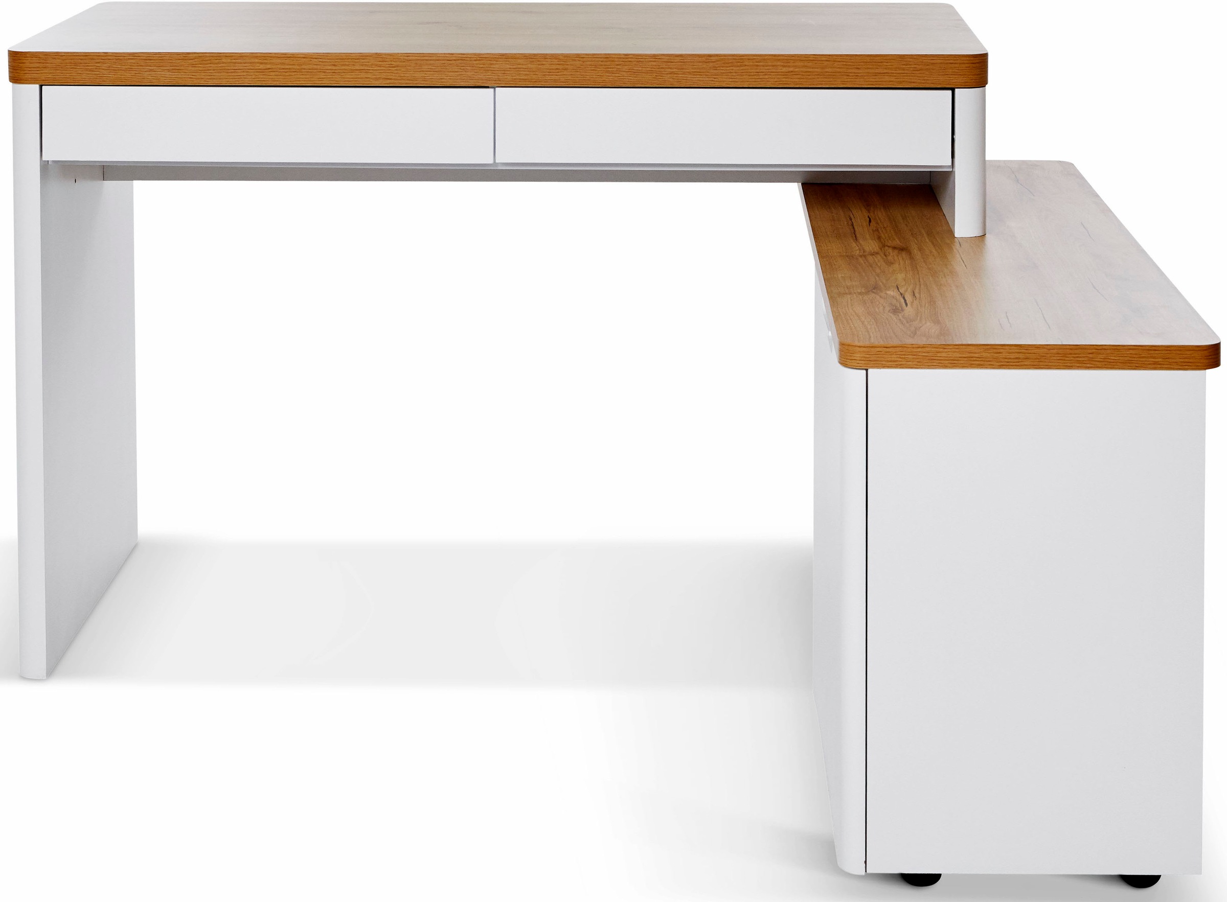Jahnke Eckschreibtisch »LIBRE C 155 E« 1 Stk. tlg. wechselseitig montierbar günstig online kaufen