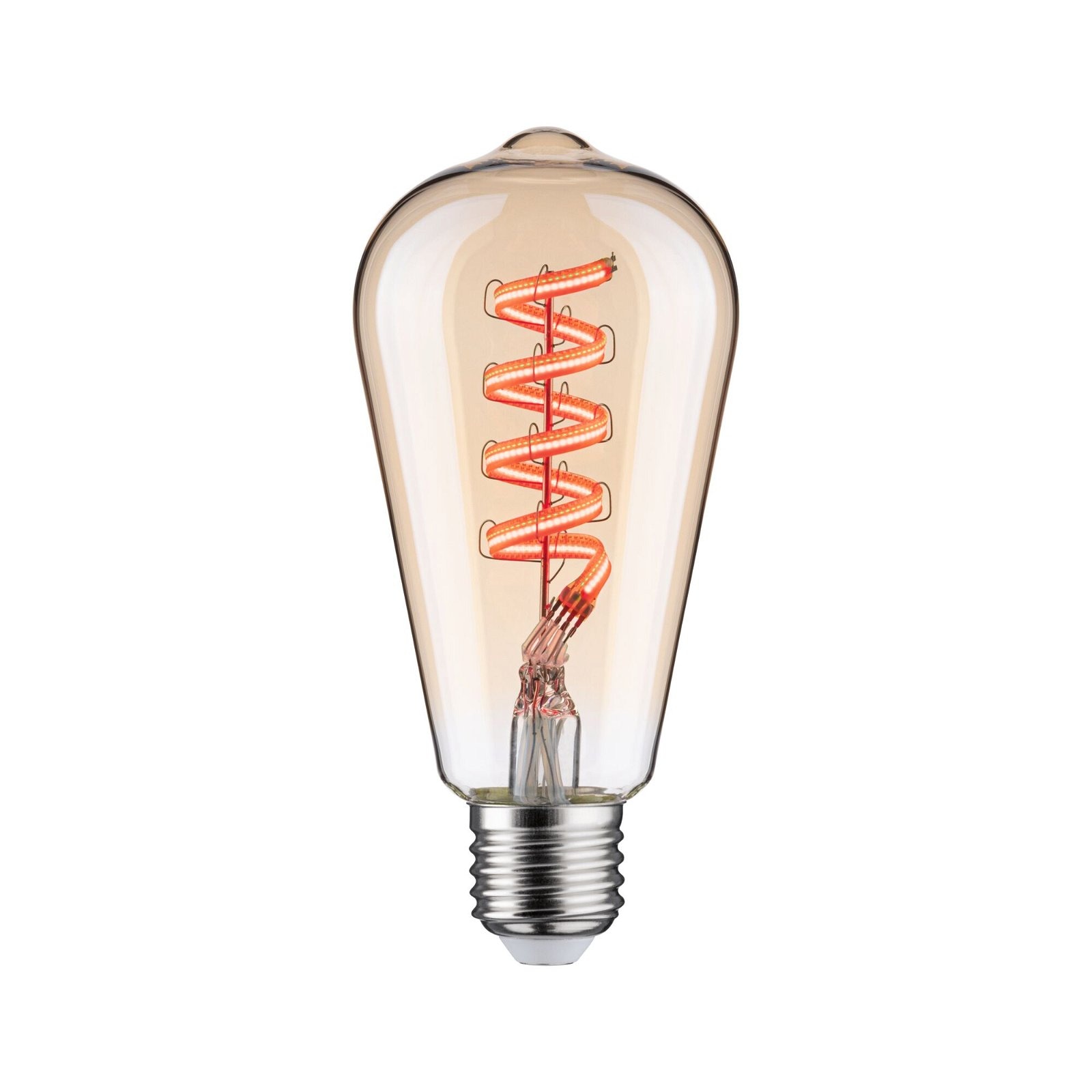 Paulmann LED-Leuchtmittel »Smart Filament ST64 470lm 2200K-6500K gold 230V«, 1 St., Tageslichtweiß