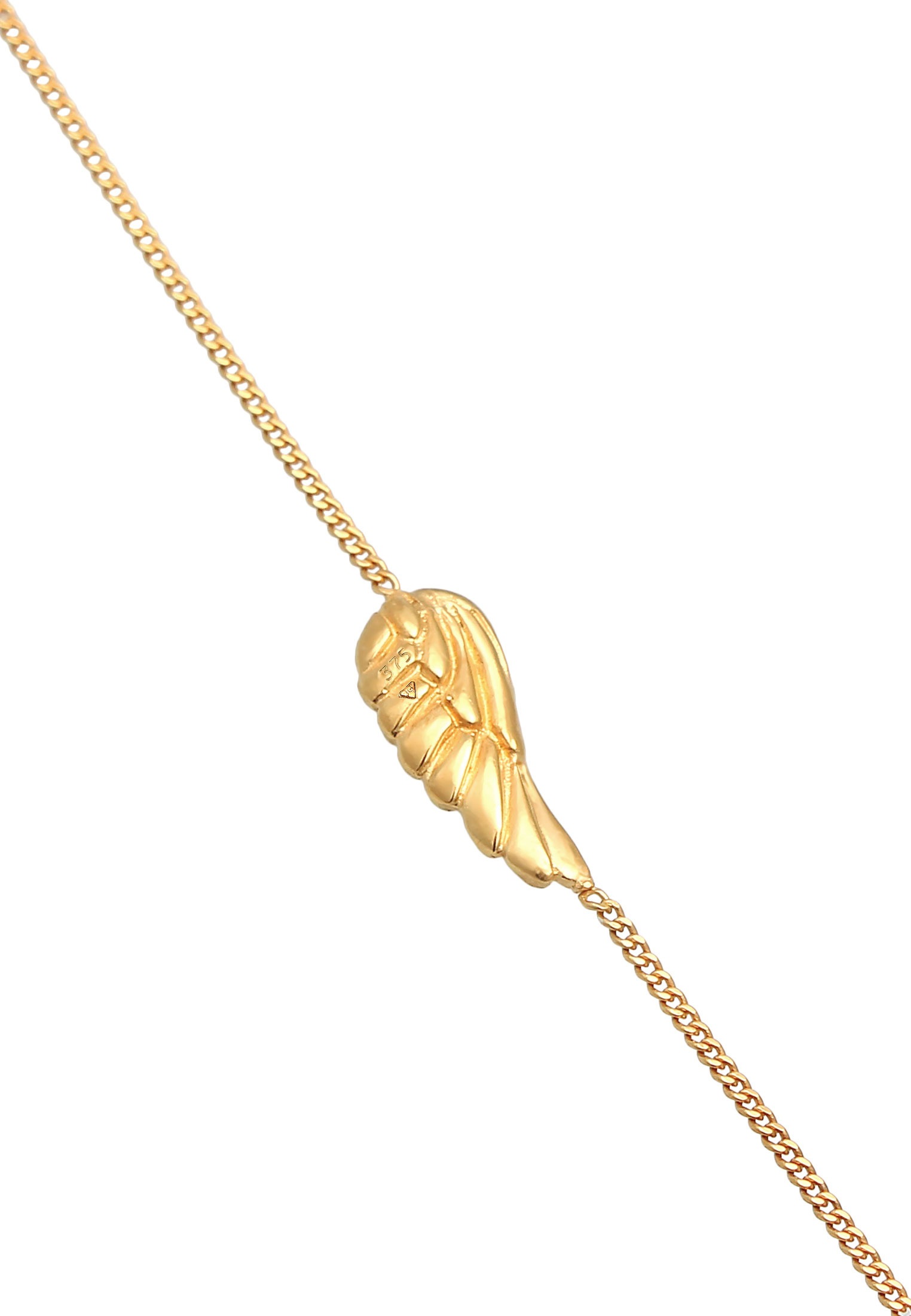 Elli Premium Armband »Flügel Engel Schutz 375 Gelbgold«