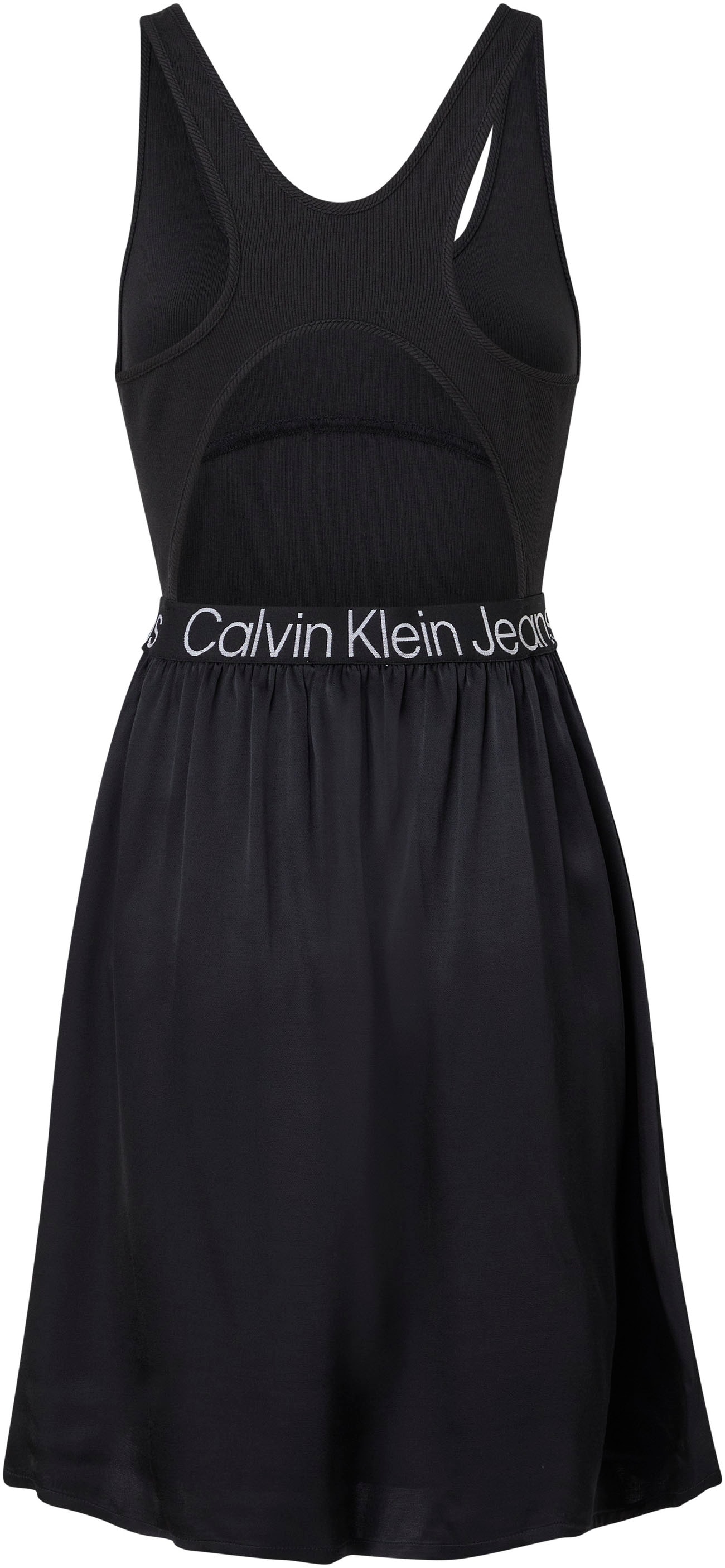 Calvin Klein Jeans Jerseykleid »RACERBACK LOGO ELASTIC DRESS«
