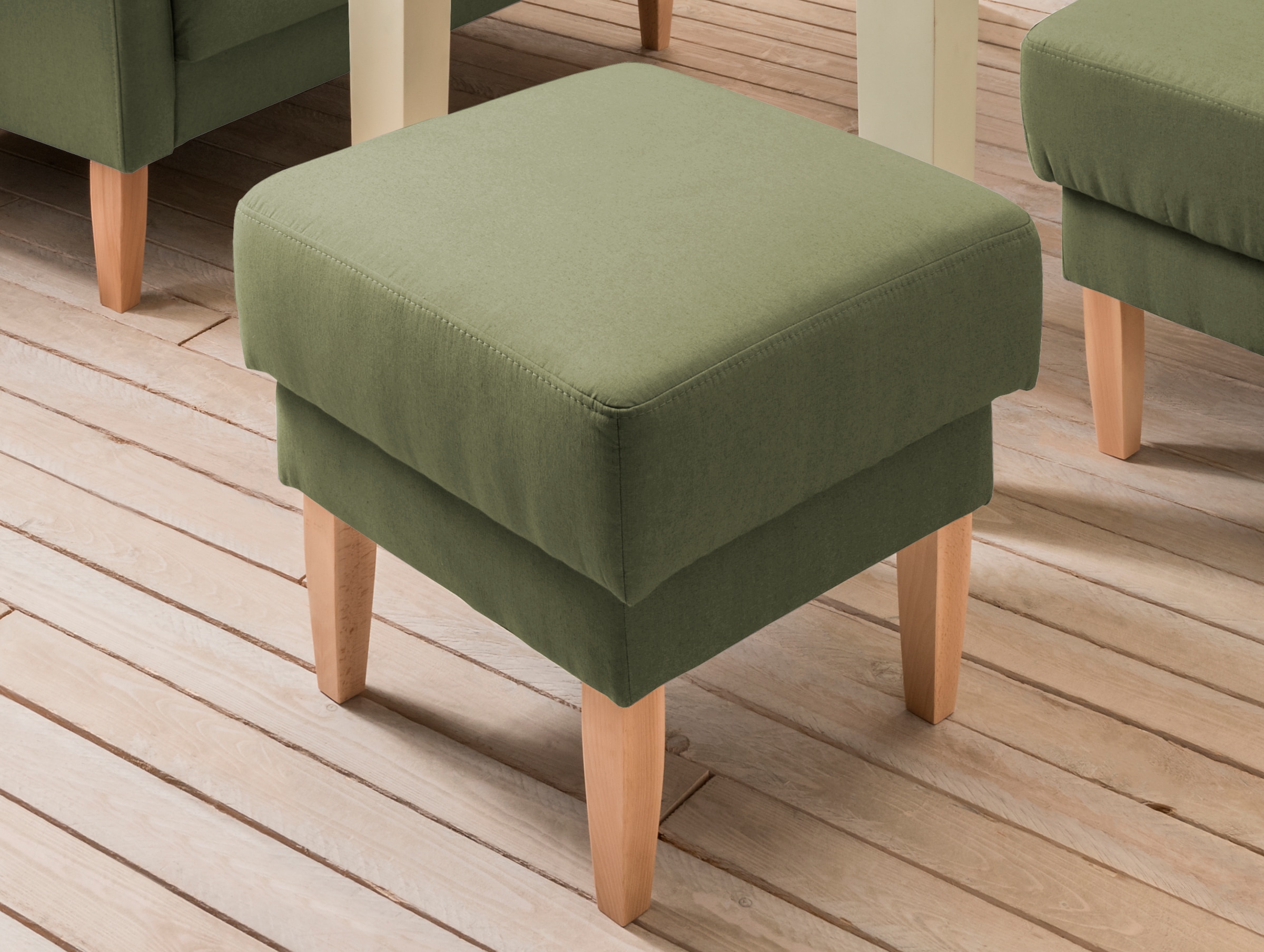 Home affaire Hocker »Scalea«, mit Federkern-Polsterung