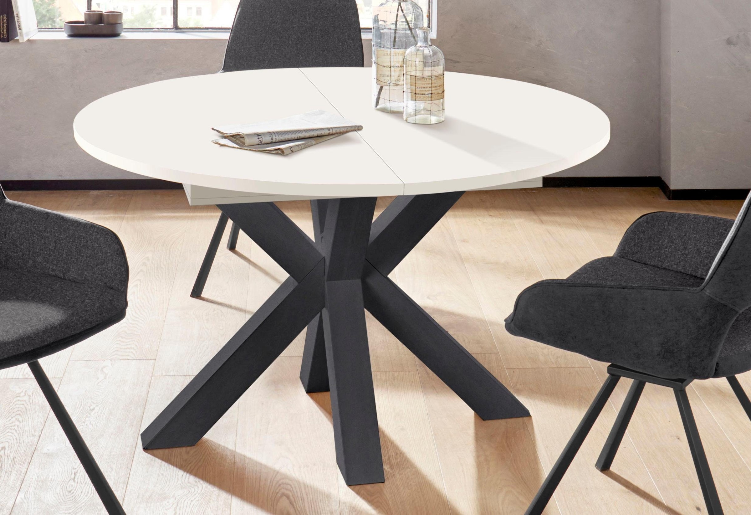 Mäusbacher Esstisch, Untergestell Sternform günstig online kaufen