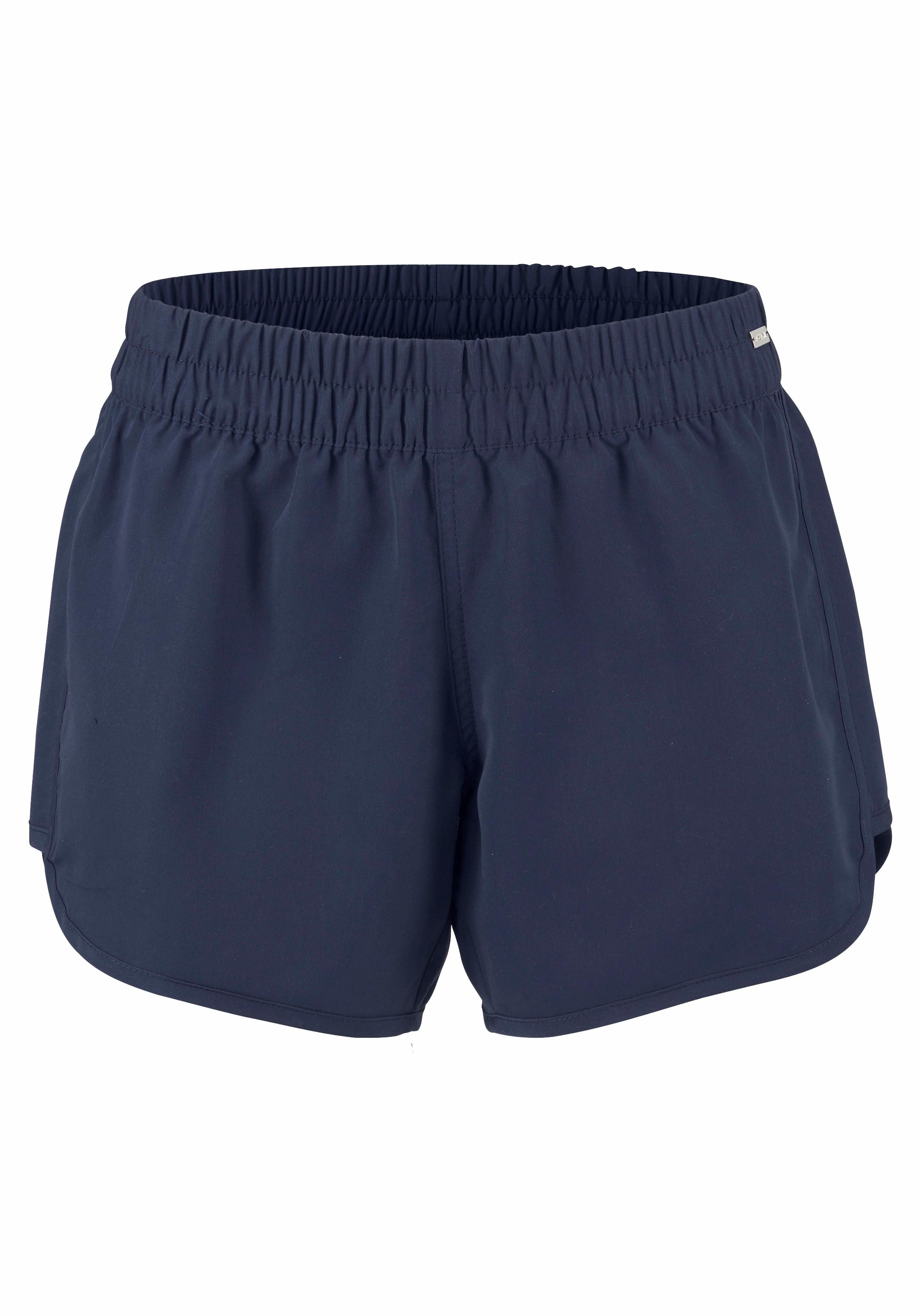 LASCANA Badeshorts, elastisches Bündchen, mit Gesäßtasche, softe Microfaser-Qualität