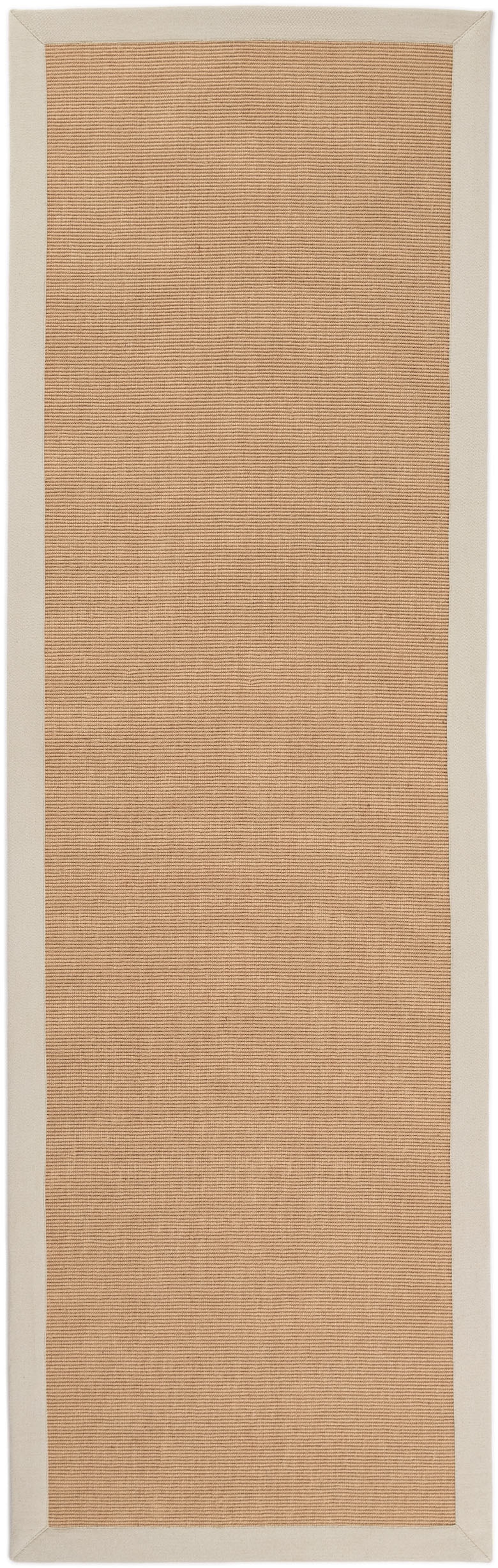 carpetfine Läufer »Sisal«, rechteckig, 5 mm Höhe, mit farbiger Bordüre, Anti Rutsch Rückseite