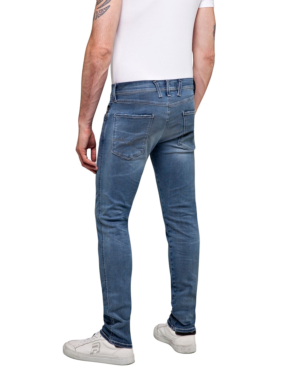 Replay Slim-fit-Jeans »ANBASS HYPERFLEX BIO«