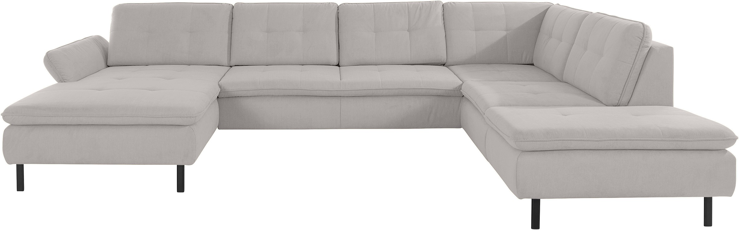 Home affaire Wohnlandschaft »Birkholm U-Form« Armlehnverstellung, auch in E günstig online kaufen