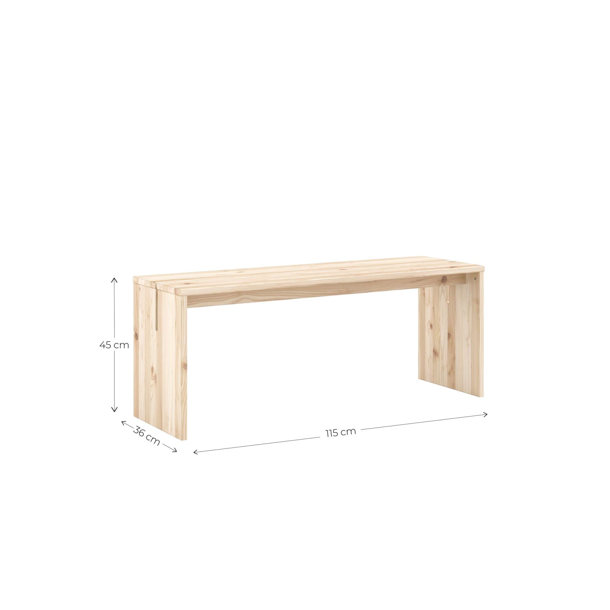 Karup Design Essbank »Join-In Bench, stabile Sitzbank, aus FSC®-Massivholz« minimalistisches Design, langlebig, flexibel, vielseitig éinsetzbar