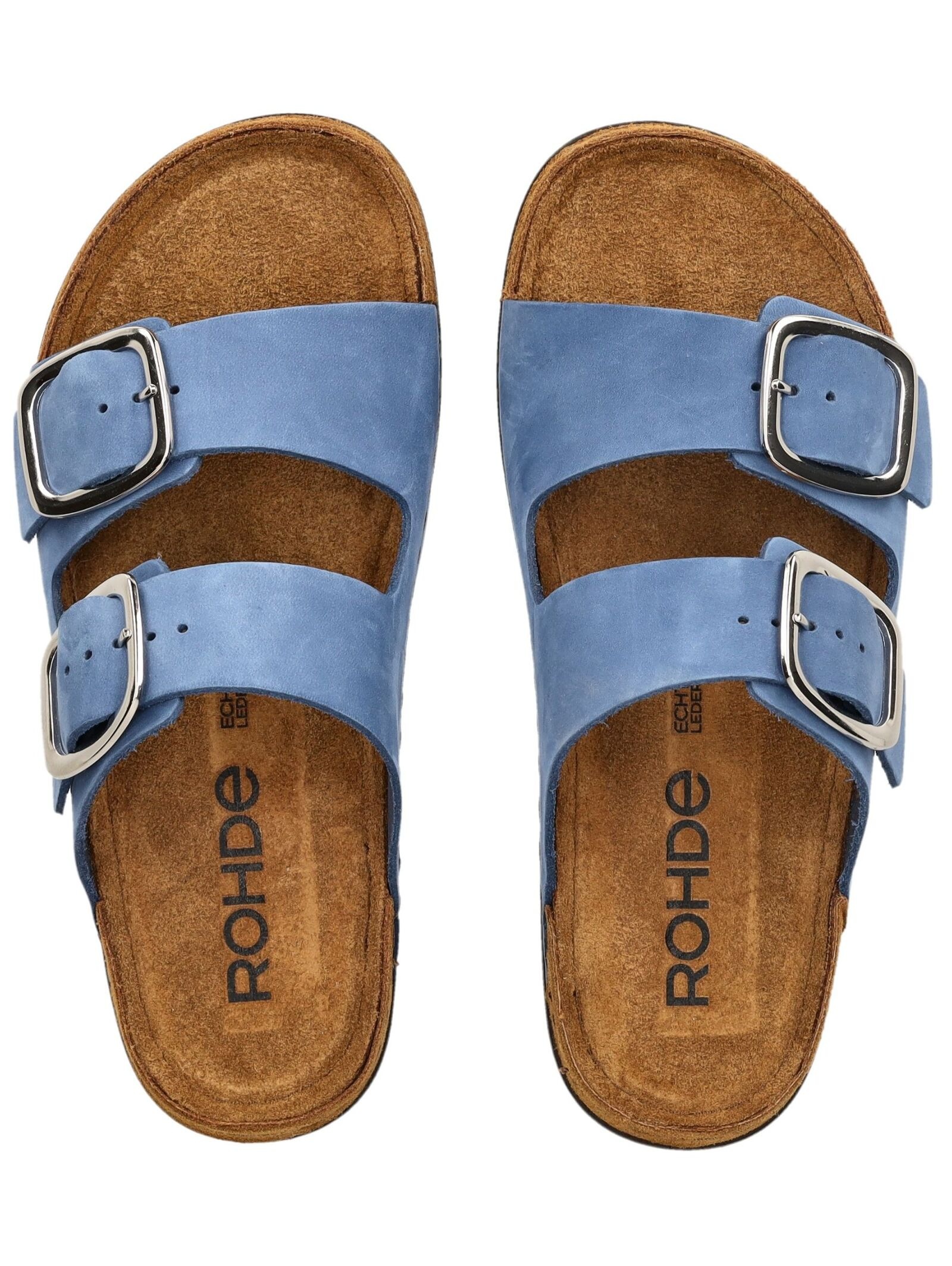 Rohde Hausschuh »Rohde Pantoletten Nubukleder«