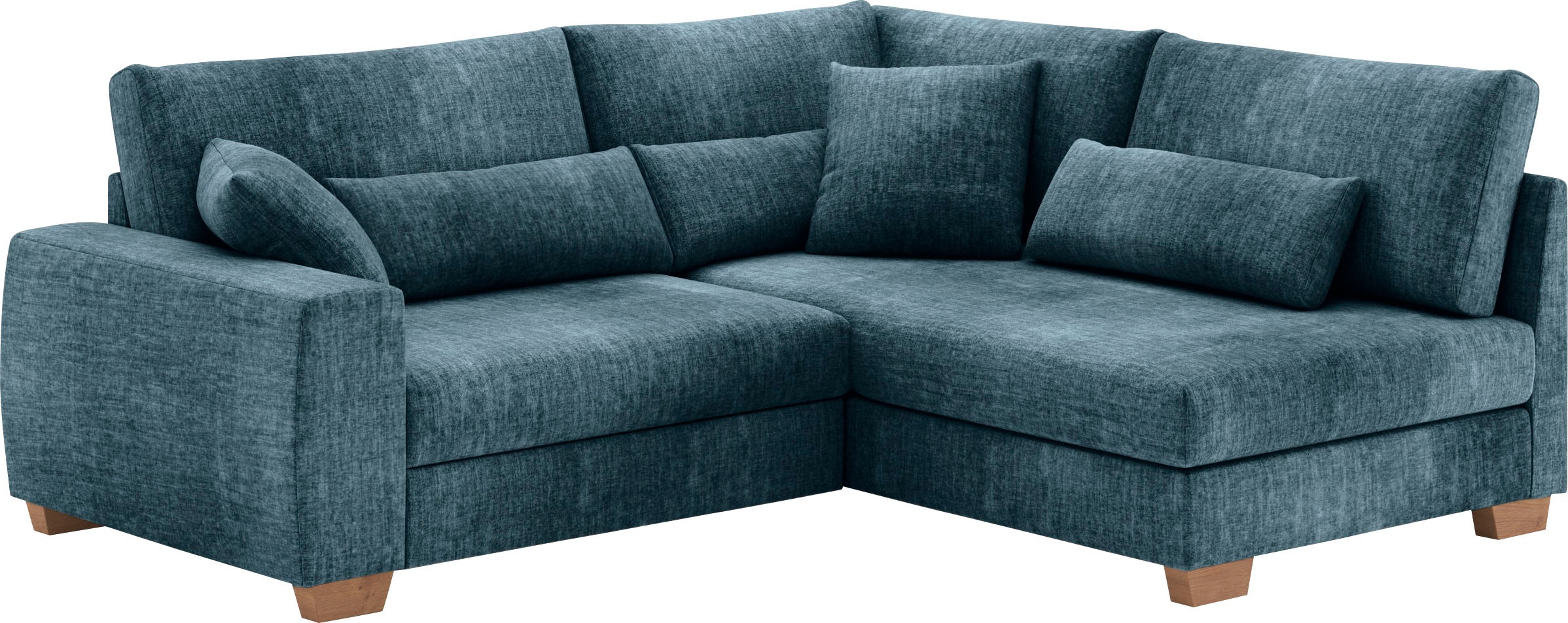 Mr. Couch Ecksofa »Helena L-Form«, Mit Federkern, wahlweise mit Bettfunktio günstig online kaufen