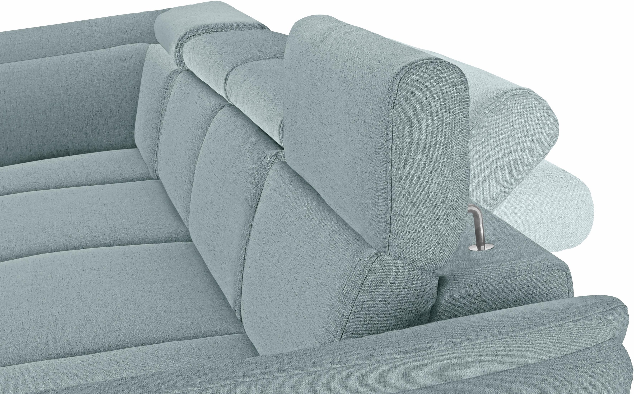 sit&more Wohnlandschaft »Avignon U-Form«, wahlweise mit Bettfunktion und Stauraum, inklusive Kopfteilverstellung