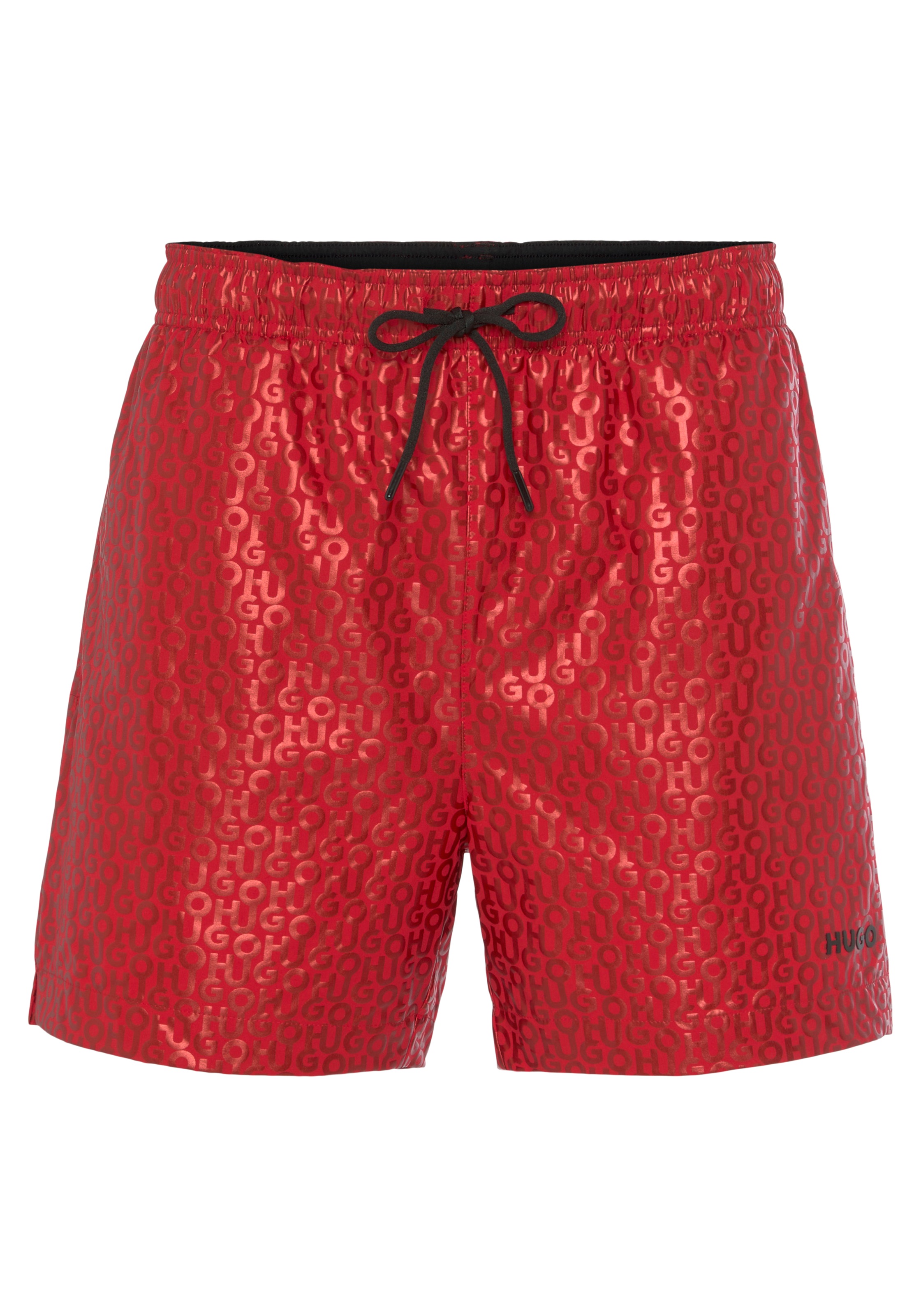 Bild von HUGO Badeshorts, mit Label All-Over Print