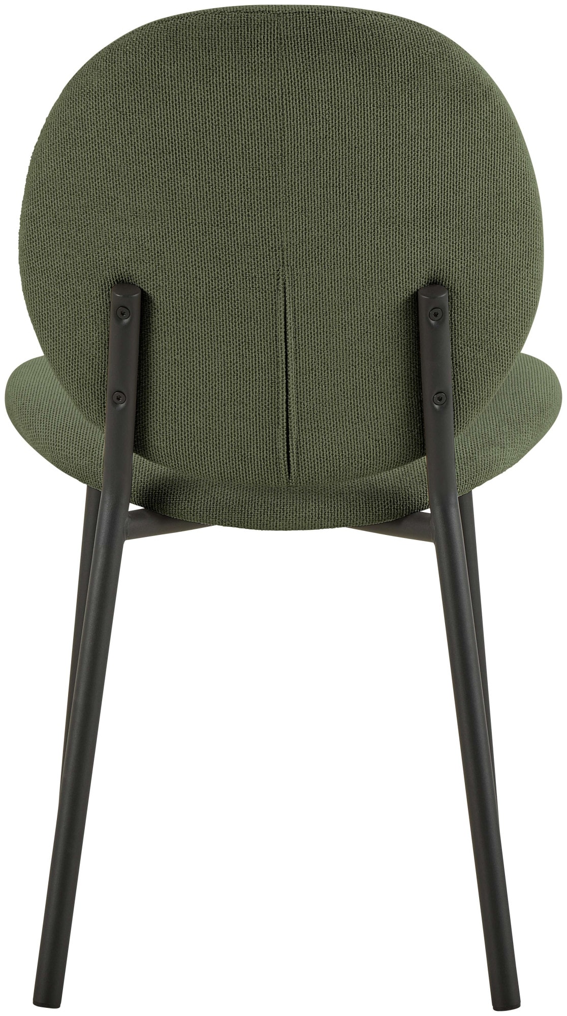 ACTONA GROUP Esszimmer-Set »Esspruppe, Speisetisch mit Wohnzimmerstühlen«, (Komplett-Set, 5 St., 1x Tisch + 4x Stuhle), Rechteckig Esstisch + 4x Stühle, Wildeiche, waldgrün, 120x80x75 cm