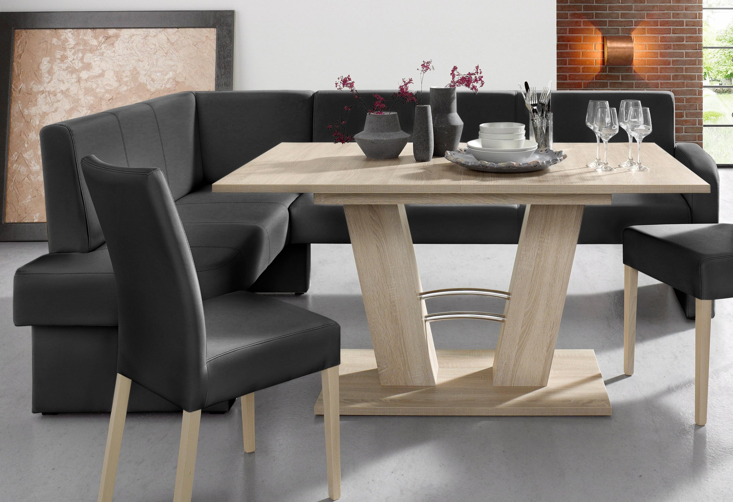 Home affaire Eckbank "Umag" 210 x 60 cm günstig online kaufen