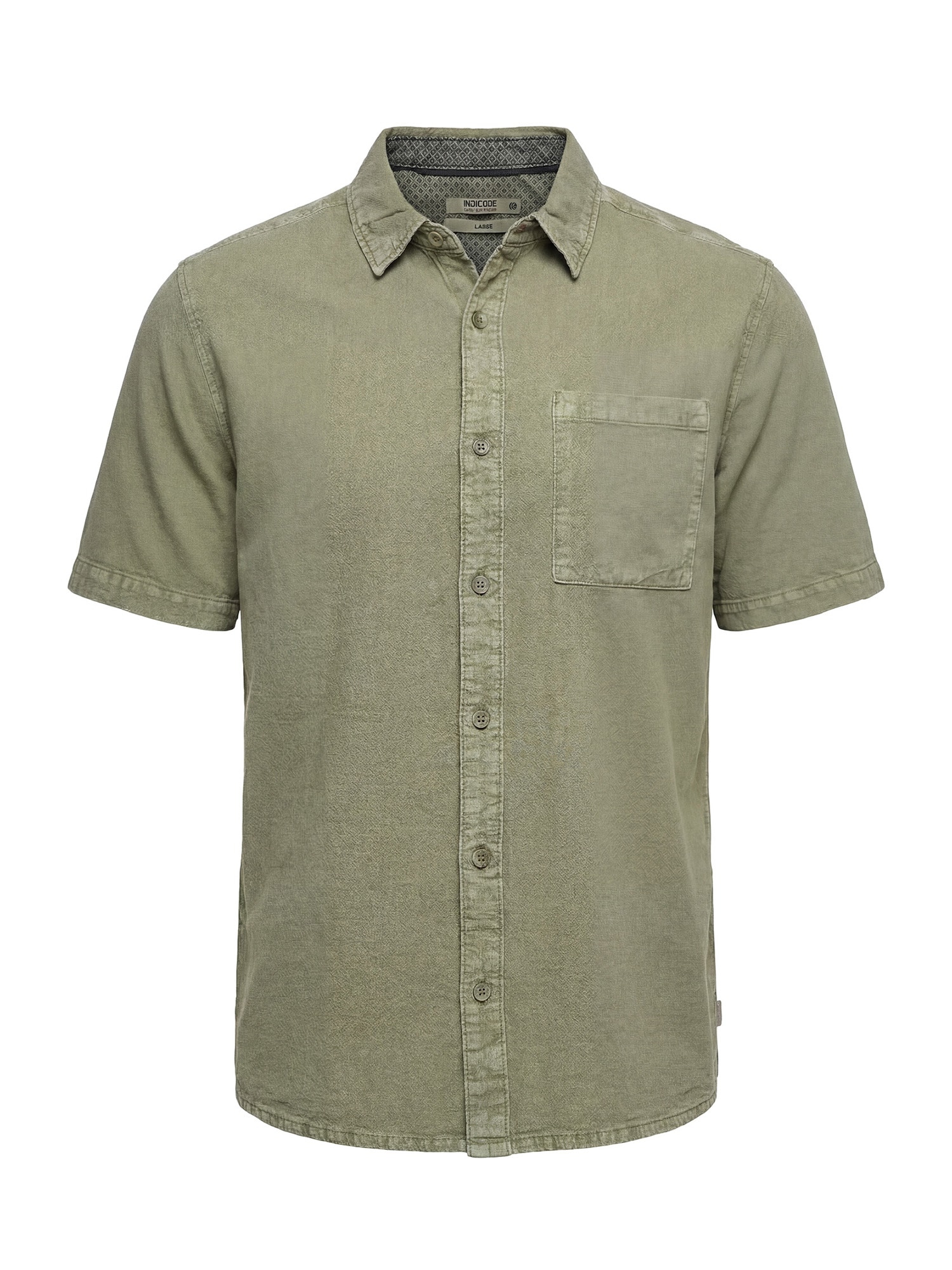 Indicode Kurzarmhemd »INTrypto Short Sleeve«