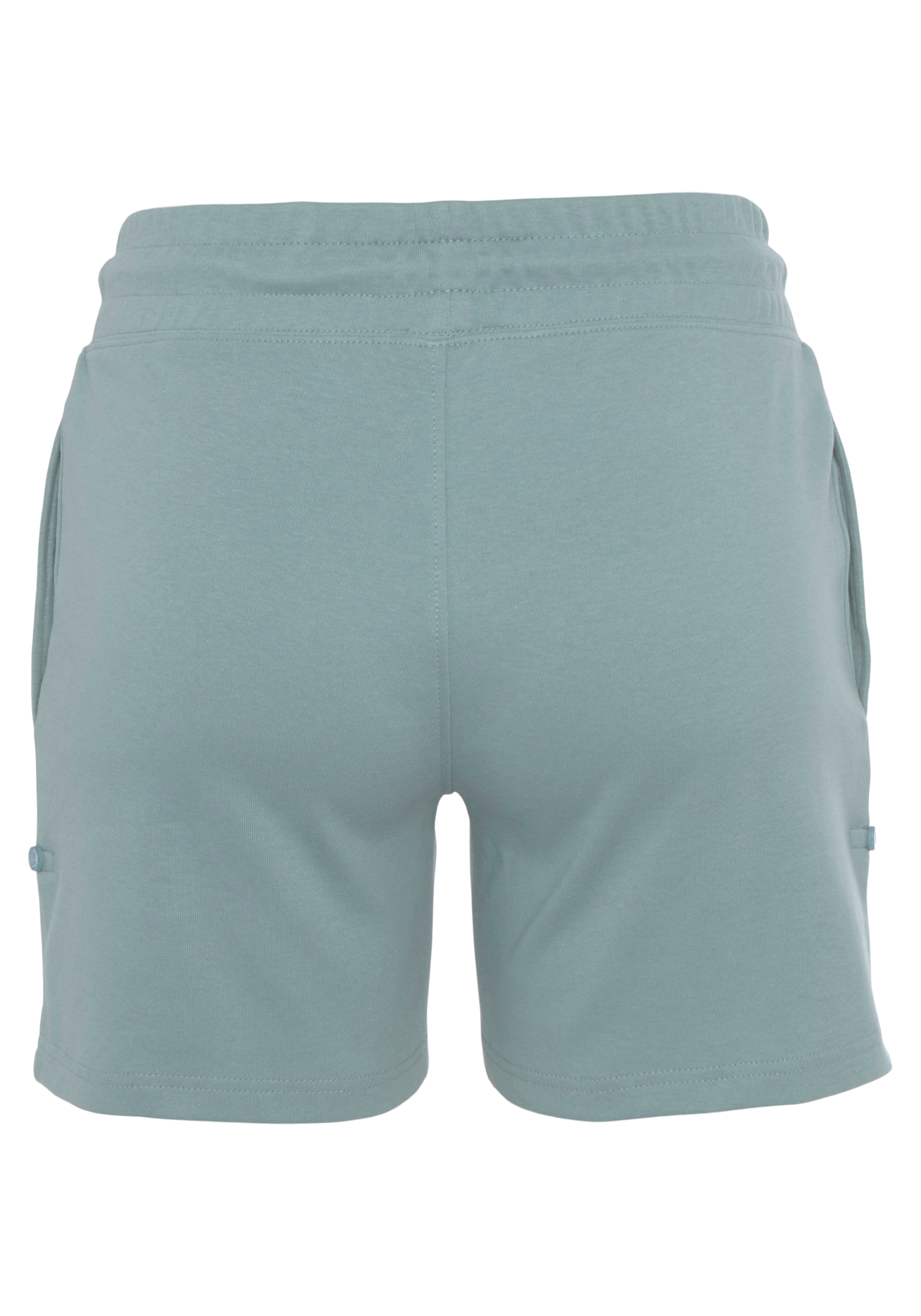 KangaROOS Sweatshorts, zum Krempeln mit Riegel und Knopf