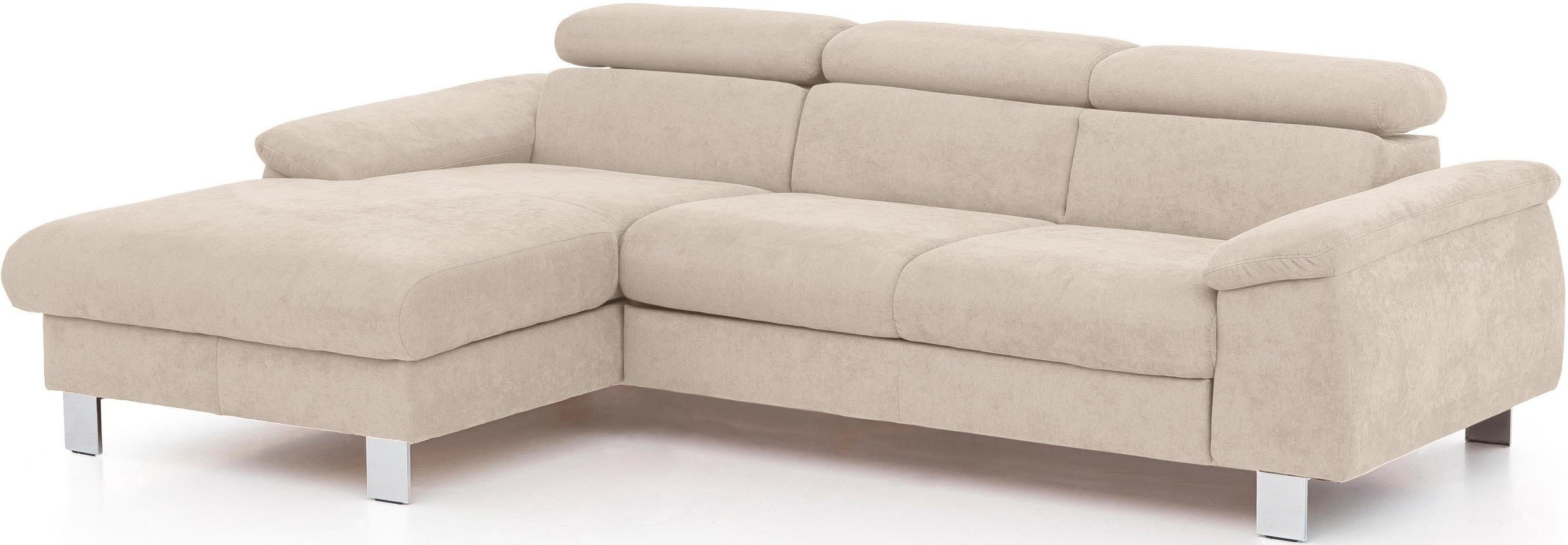 COTTA Polstergarnitur »Komaris L-Form«, (Set), Set bestehend aus: Ecksofa m günstig online kaufen