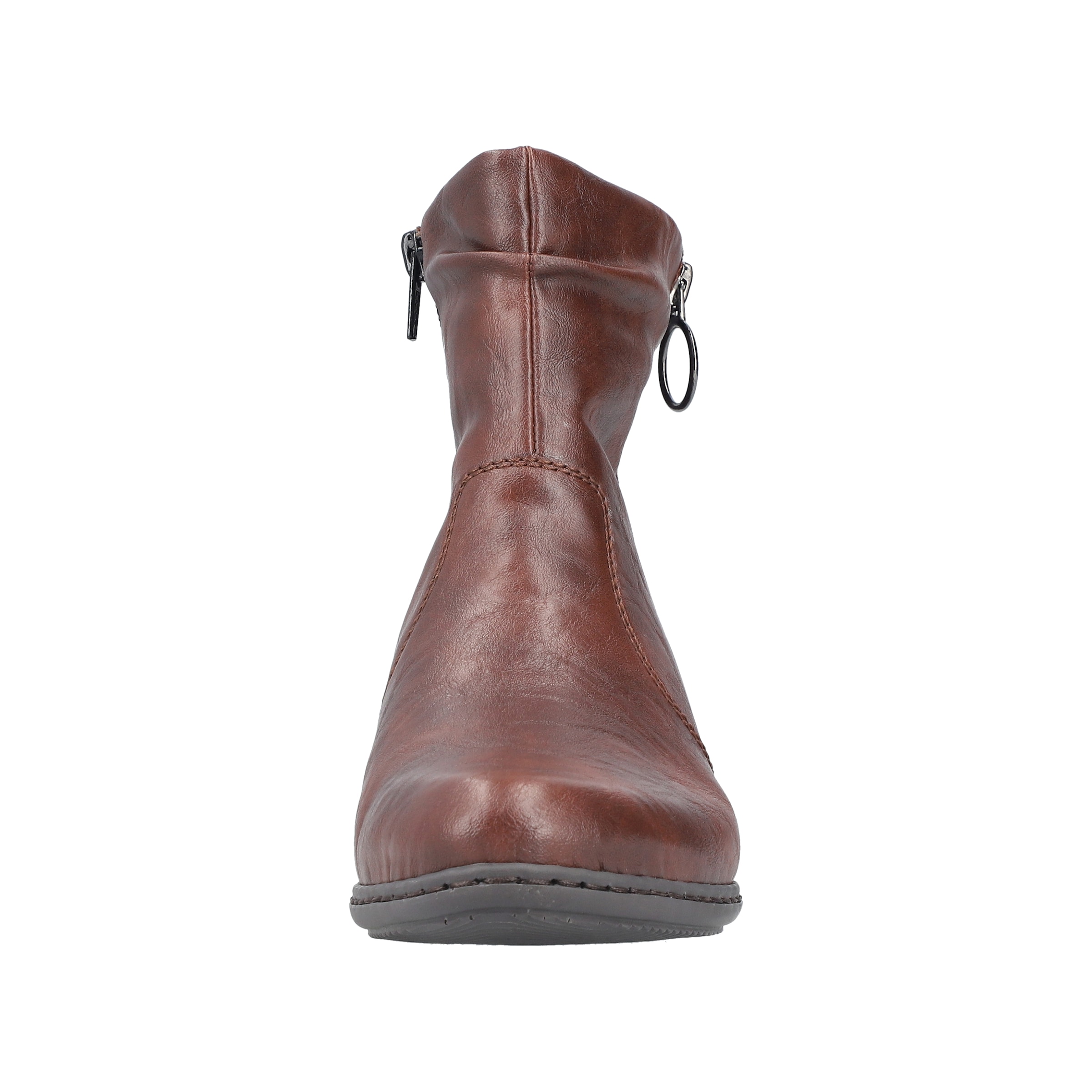 Rieker Stiefelette  Boots, Blockabsatz, mit praktischem Innen-Reißverschluss
