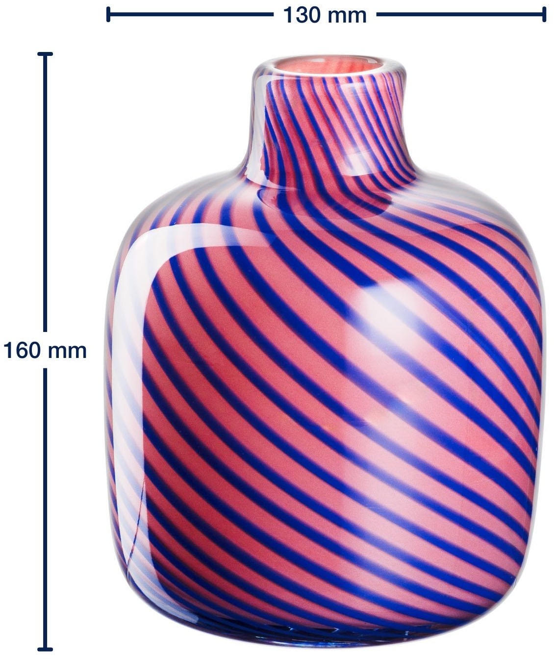 LEONARDO Dekovase »Vase FILO COLORI«, (1 St.)