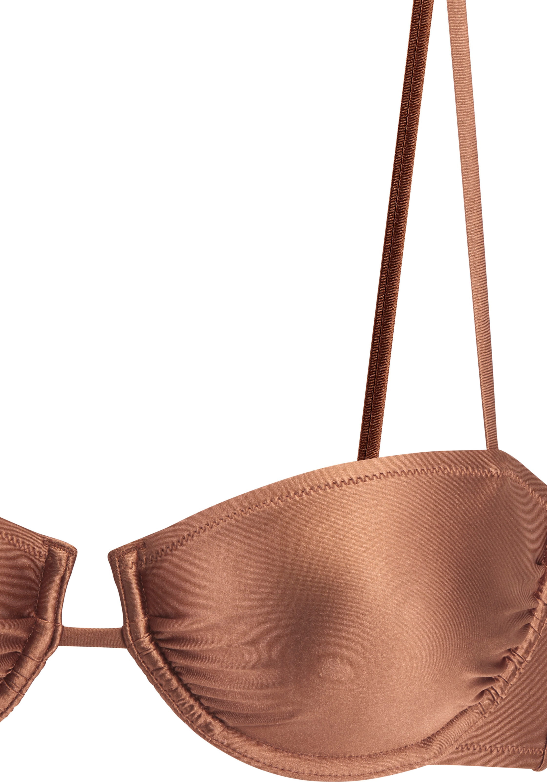 Copenhagen Studios Bügel-Bikini-Top »Manon« aus glänzendem Material