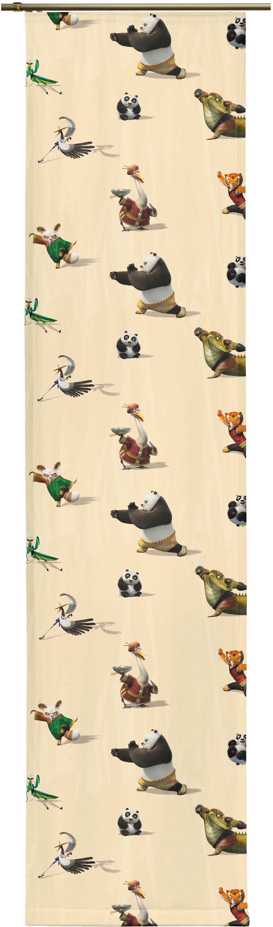 Wirth Schiebegardine »Kung Fu Panda«, (1 St.), Universal Pictures