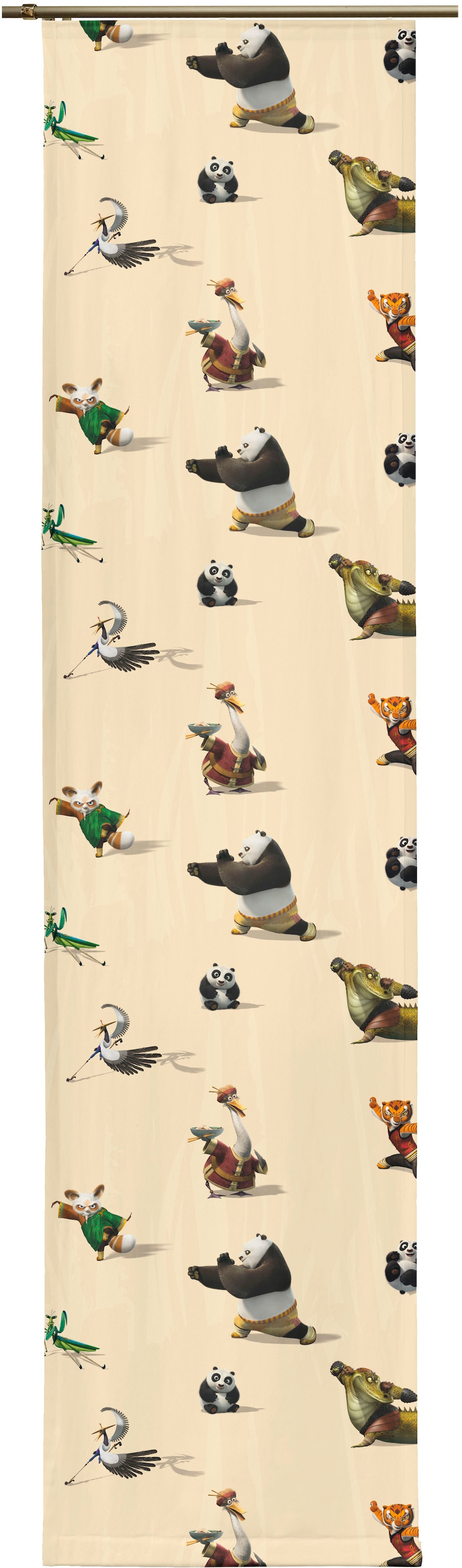 Wirth Schiebegardine »Kung Fu Panda«, (1 St.), Universal Pictures günstig online kaufen