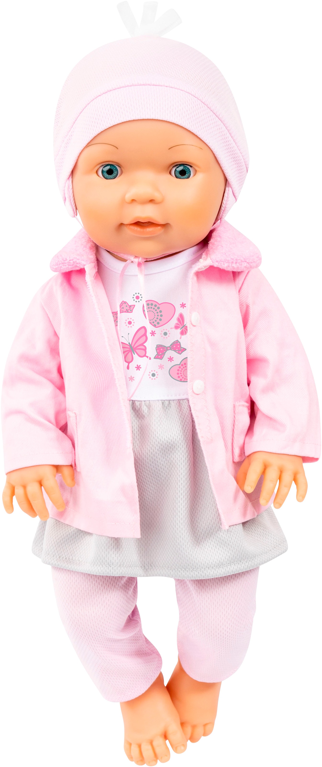 Bayer Puppenkleidung »Kleid/Hose rosa«, (Set, 6 tlg.)