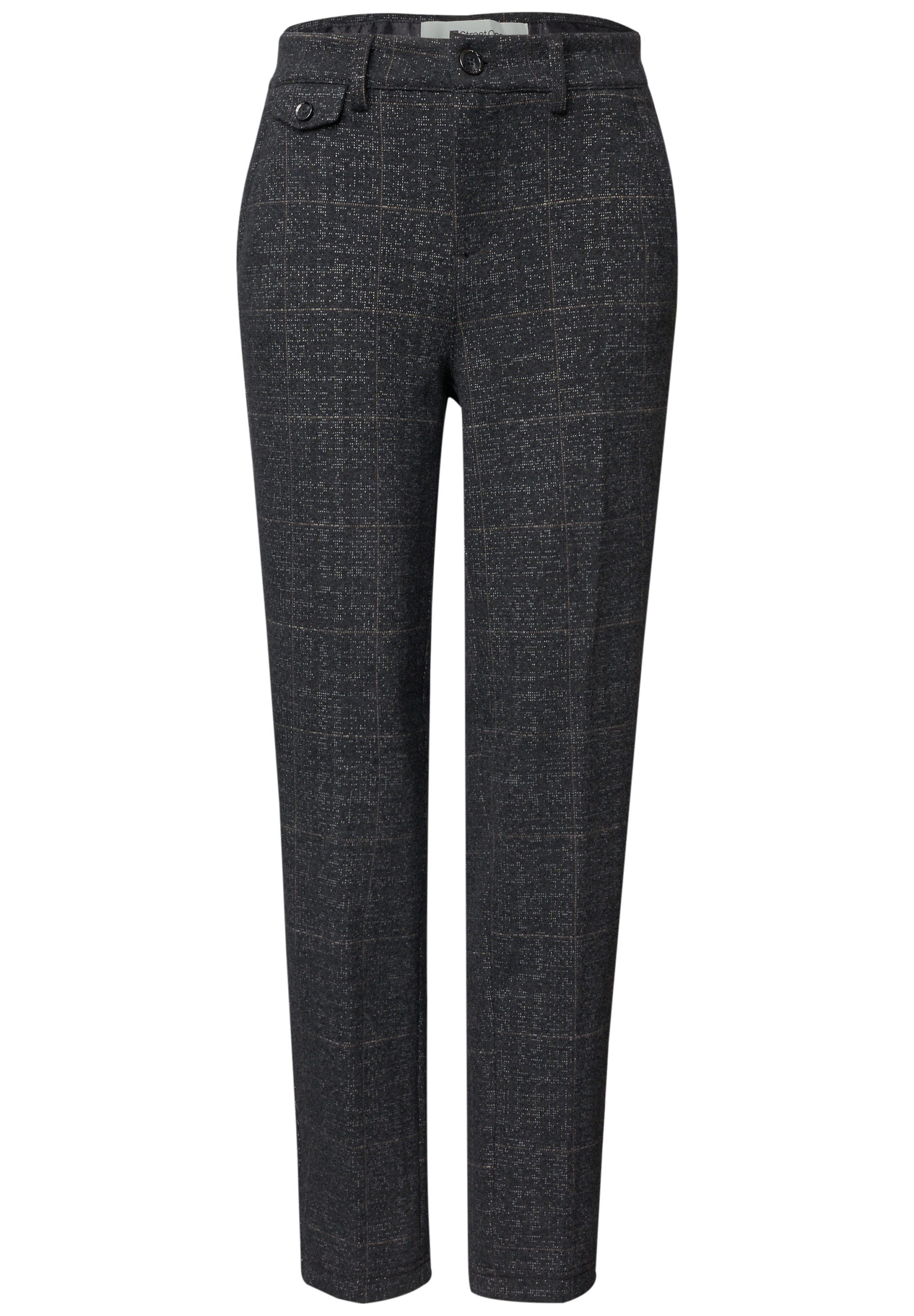 STREET ONE Chinohose  im Slim Fit / mit feiner Struktur