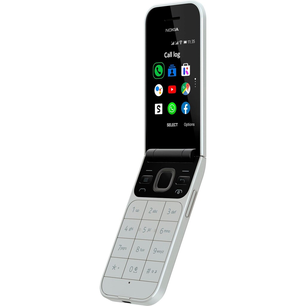 Nokia Klapphandy »2720«, grau, 7,1 cm/2,8 Zoll, 4 GB Speicherplatz, 2 MP Kamera