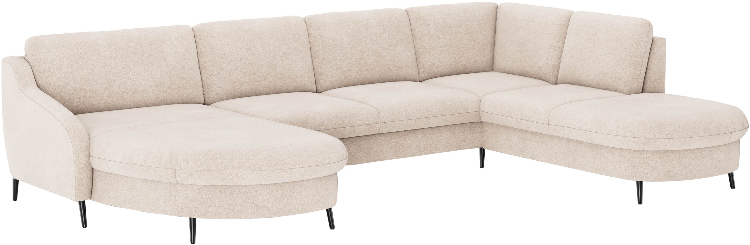 sit&more Wohnlandschaft »Soul U-Form«, wahlweise mit Bett und Bettkasten