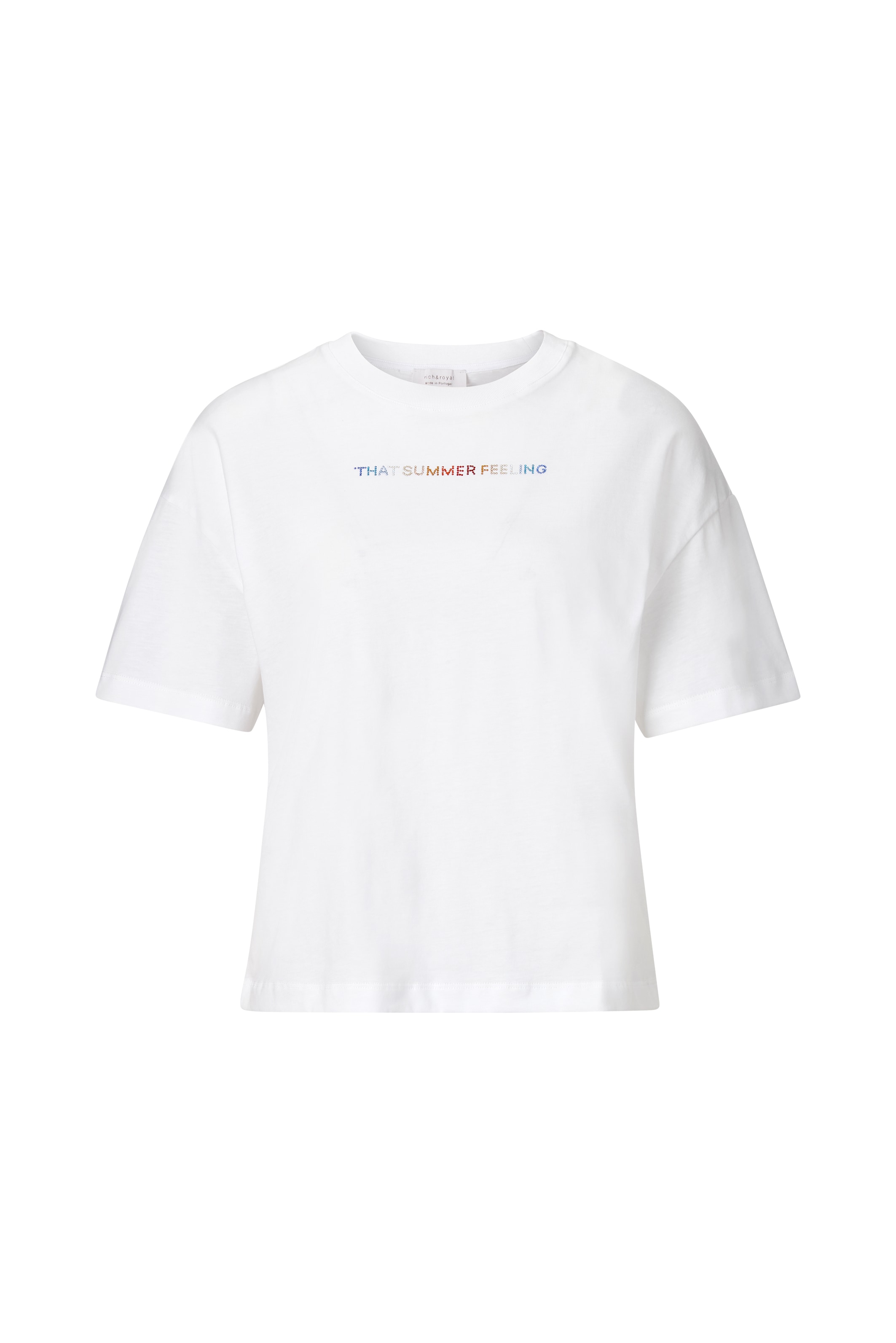 RICHROYAL T-Shirt, Mit Glitzer-Print