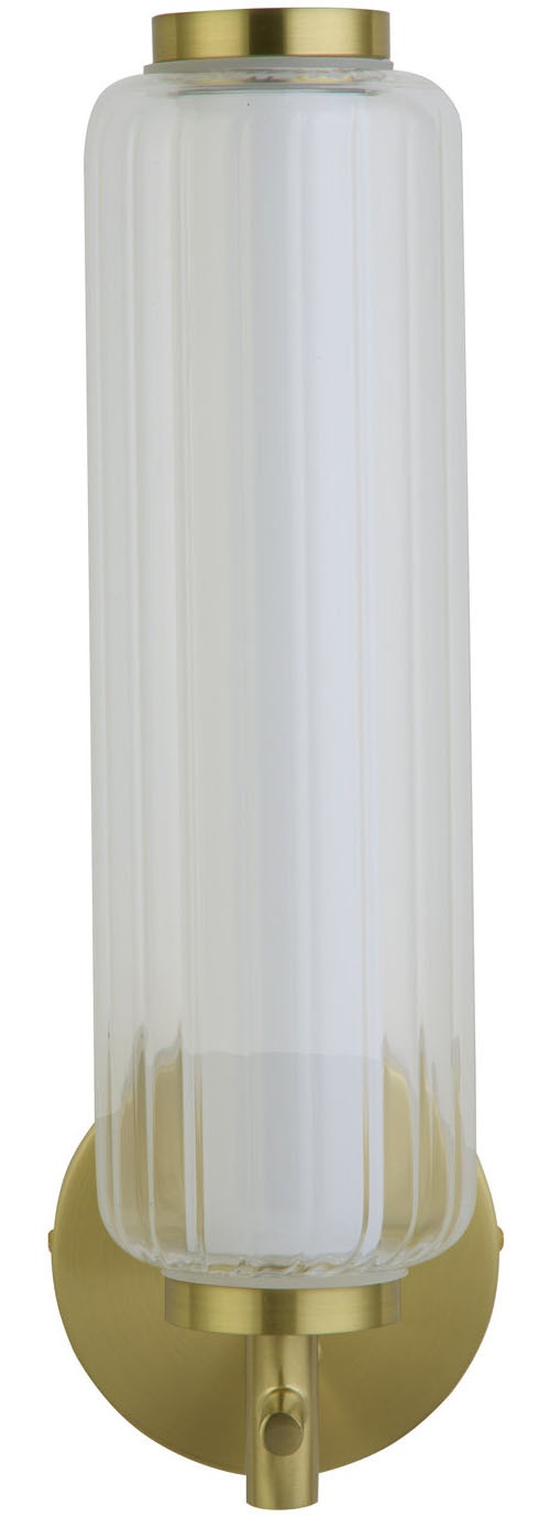 Searchlight LED Wandleuchte »Modifikation von LED-Wandleuchten, Satinmessing, Opal, Acryl/Klarlack« LED-Modul 1 Stk.