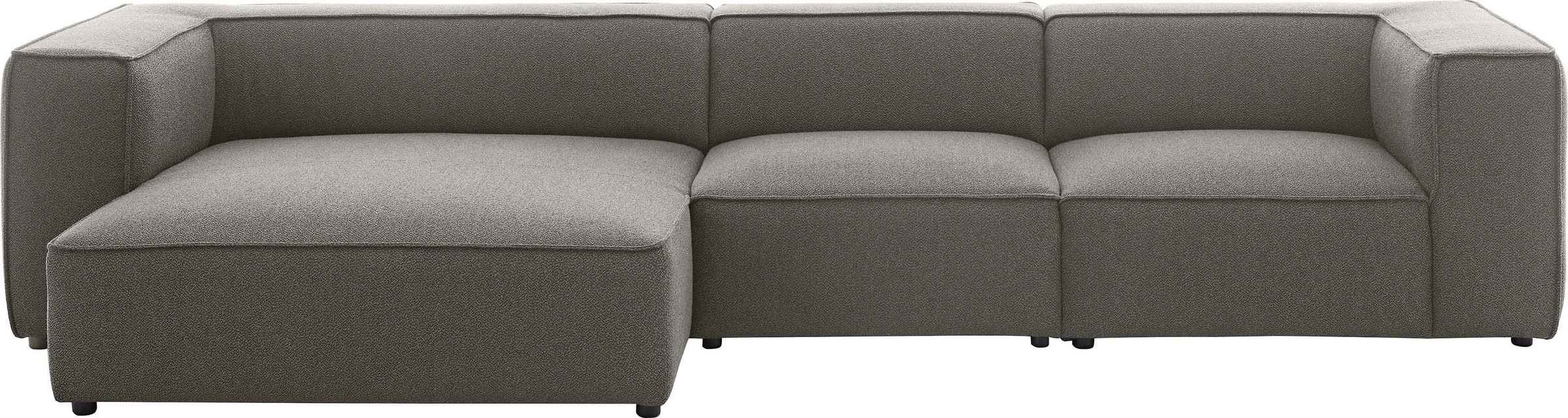W.SCHILLIG Ecksofa »around-the-block«, mit eleganter Biese, mit Federkern, günstig online kaufen